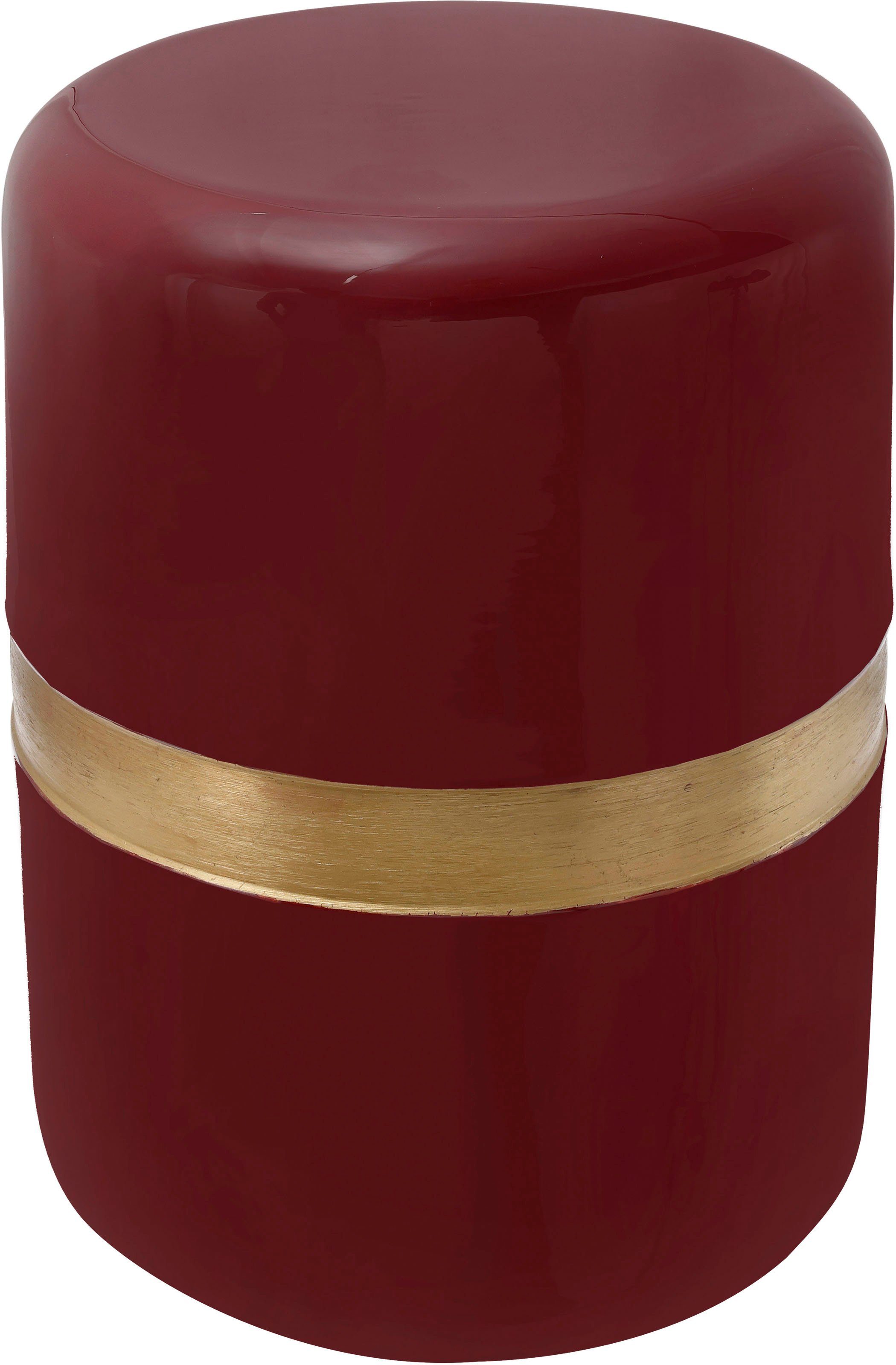 Kayoom Beistelltisch Art Deco 475, Abstelltisch aus Metall,funktional und stabil (1-St), Dekorativ, glanzvolle Lackierung, stilvolles Design