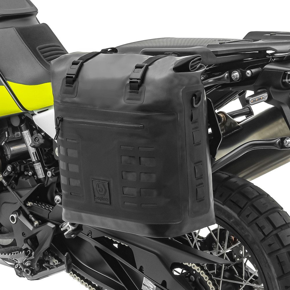Reisetasche Motorrad Satteltasche IPX 35L Seitentasche wasserdicht schwarz