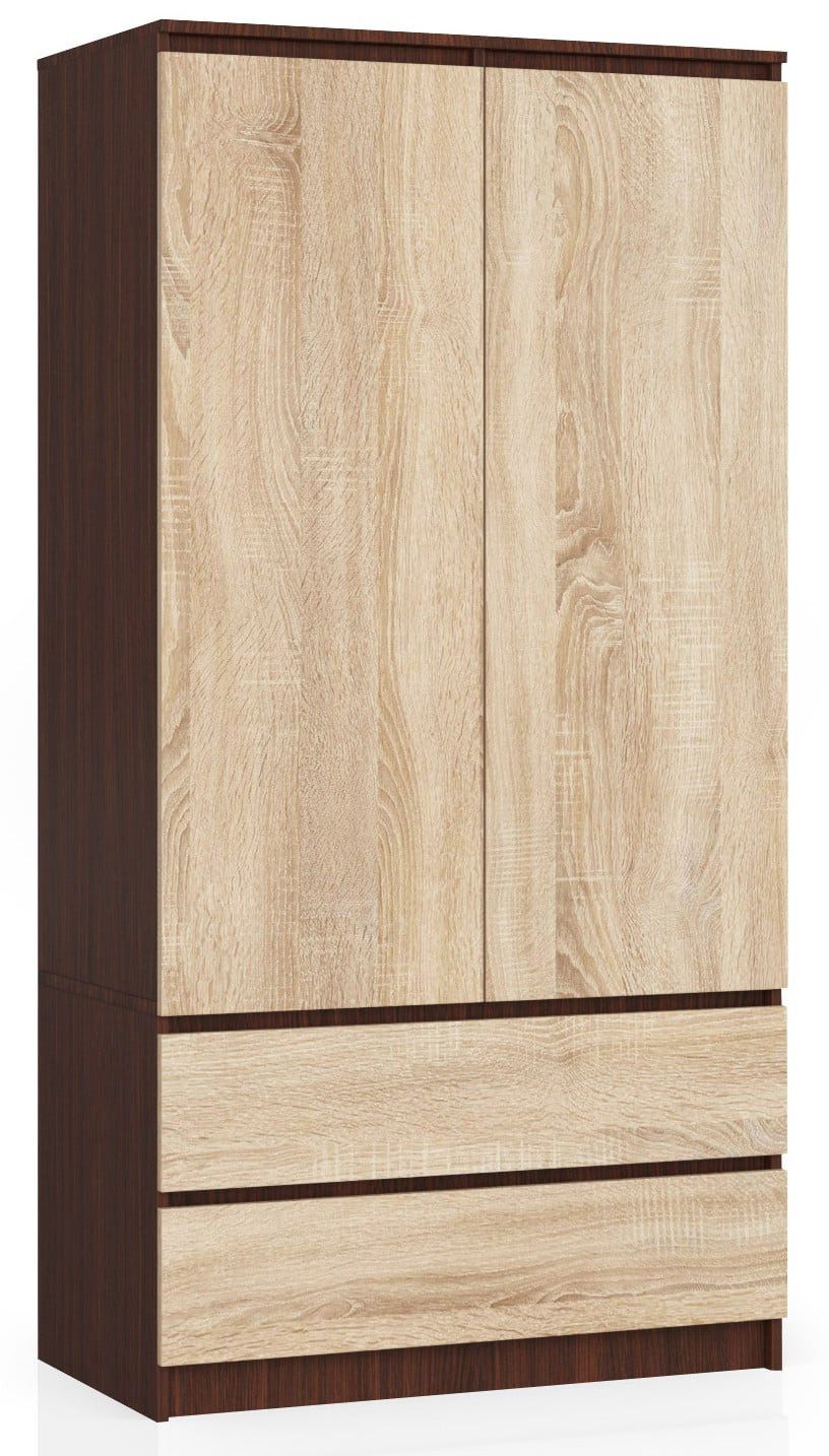 Raumhirsch Furniture Kleiderschrank - Robuster Stauraum - Schlafzimmerschrank Stilvoller Schlafzimmerschrank, ideal für Jugendzimmer & Wohnzimmer