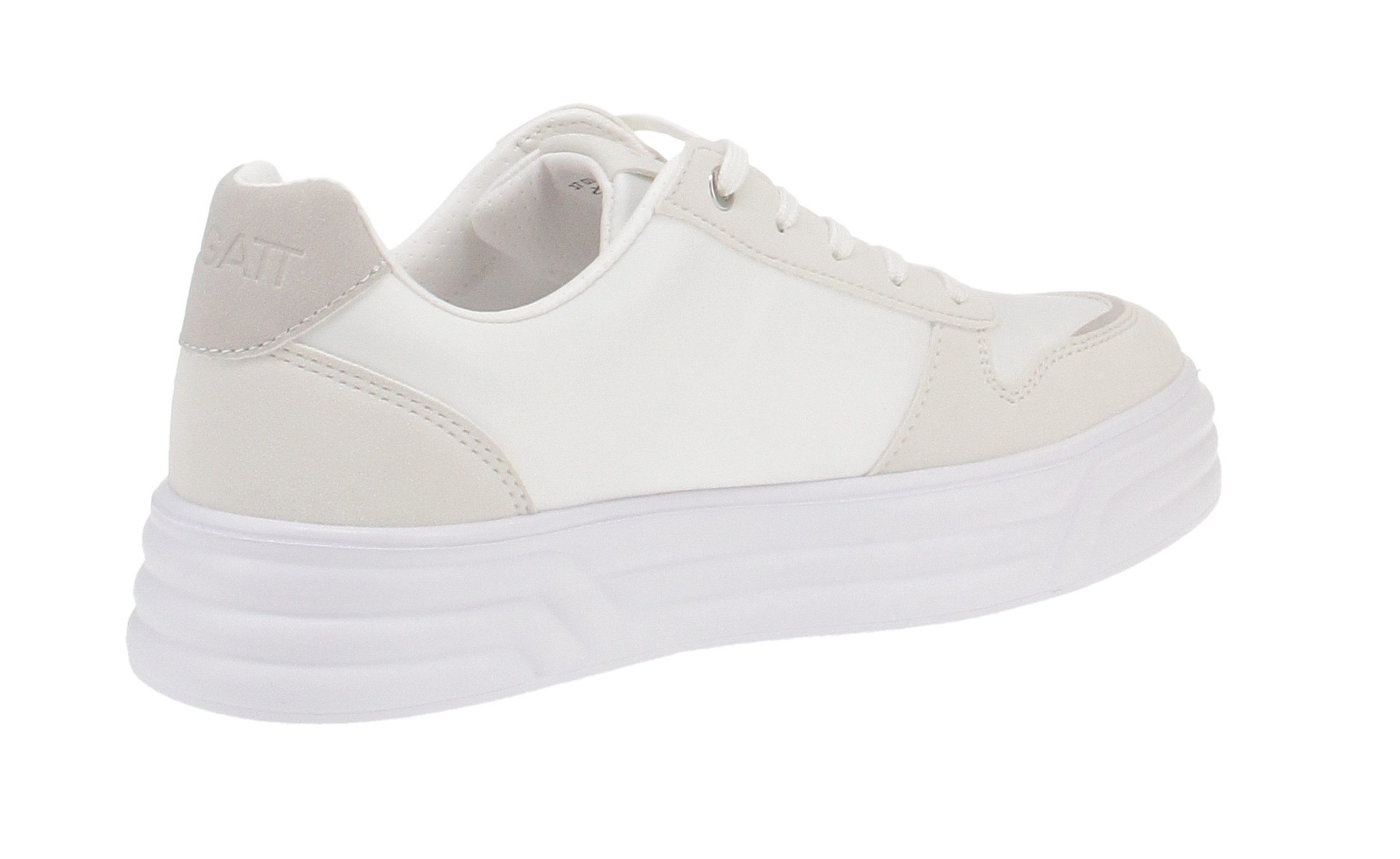 BAGATT bagatt D31-ADP03-5954 Blu - Damen Schuhe Sneaker - 2012-White-L.Grey Sneaker
