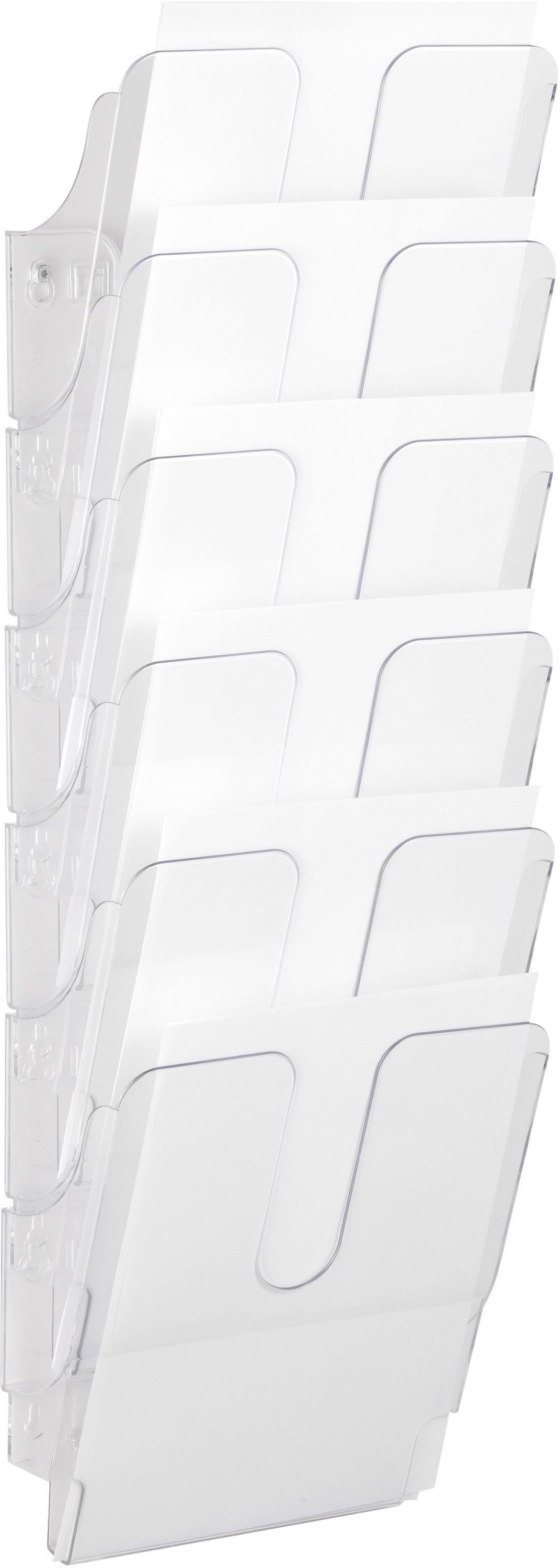 DURABLE Stehsammler Prospektständerset Flexiplus A4 6-teilig transparent