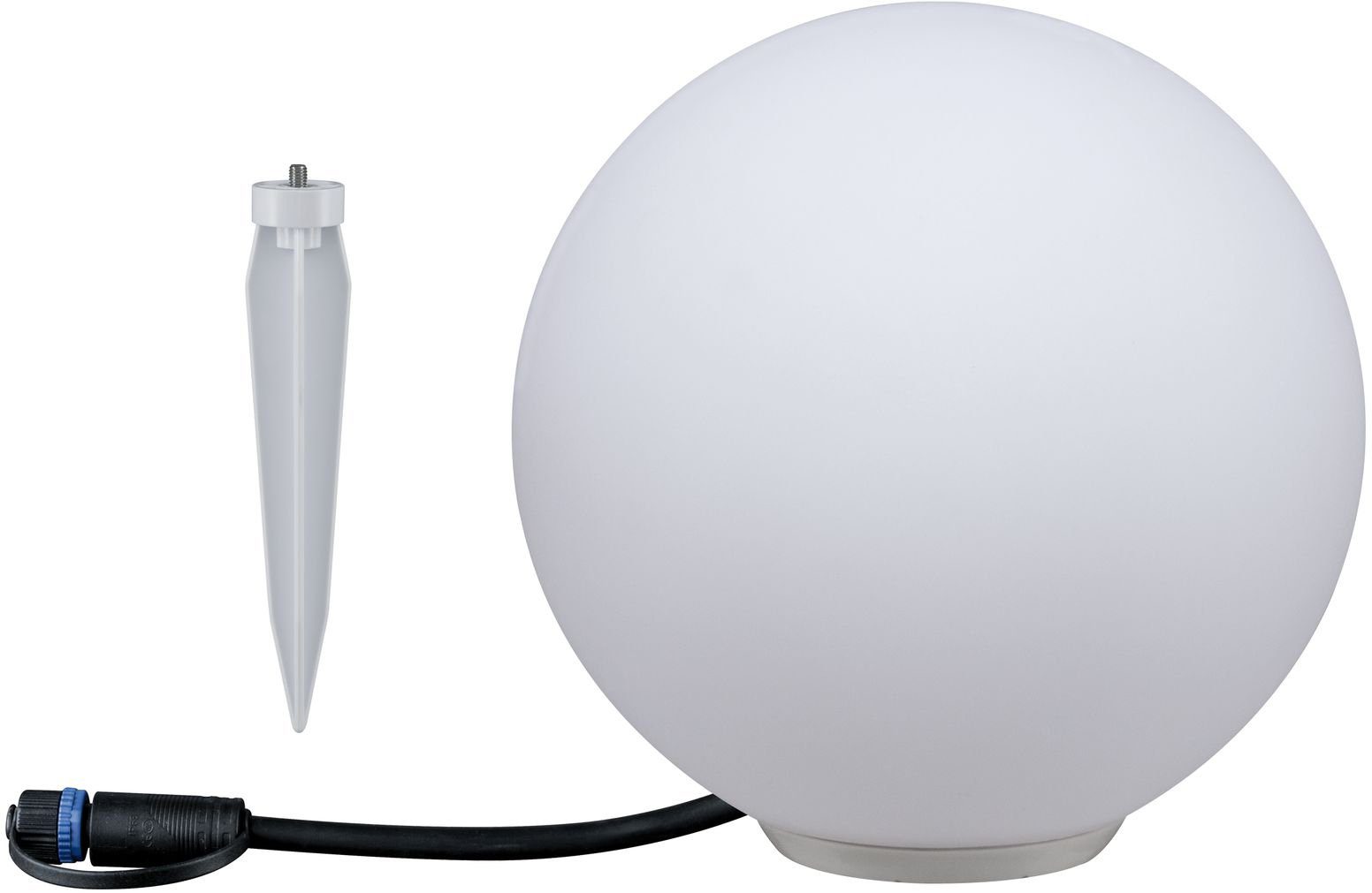 Paulmann LED Kugelleuchte Plug & Shine, Plug & Shine, LED fest integriert, Warmweiß, LED-Modul, IP67 3000K 24V