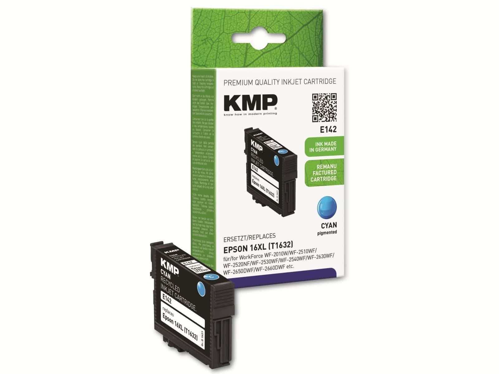 KMP KMP Tintenpatrone kompatibel für Epson 16XL Tintenpatrone