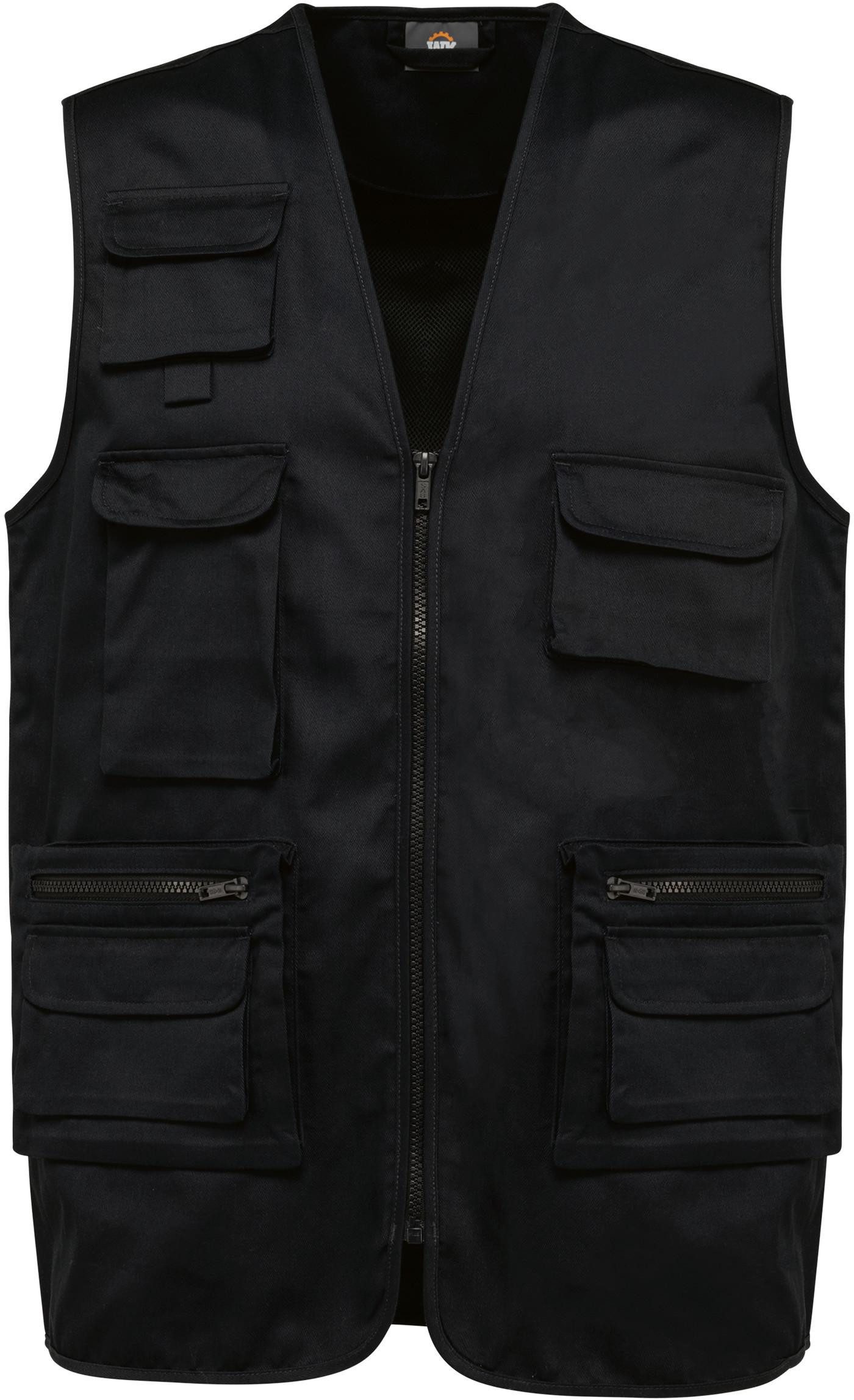 Arbeitsweste Gefütterte Unisex-Weste aus Baumwollpolyester