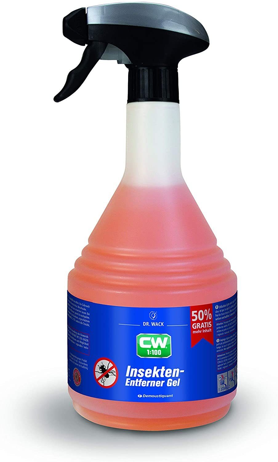 DR WACK Dr. Wack CW1:100 Insekten-Entferner Gel 750 ml Lackpolitur