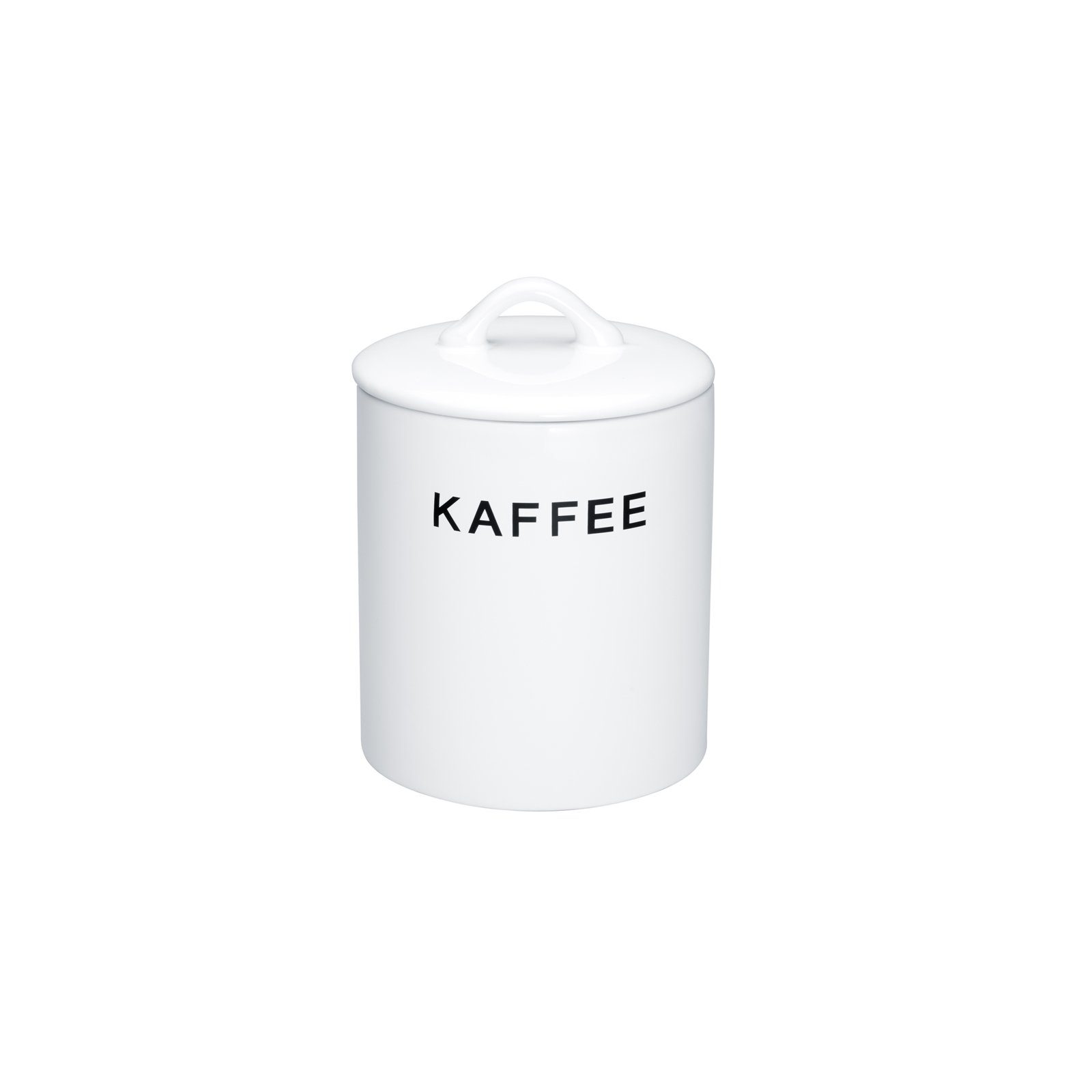 Vorratsdose Vorratsdose Steingut Weiß Kaffee