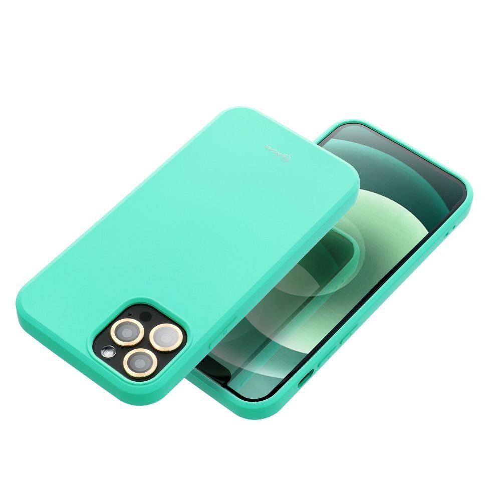 ROAR Handyhülle Bunter Schutzcase Kompatibel mit iPhone 17 Mint Grün 6,3 Zoll, Soft Touch Case mit erhöhten Kanten und kabellosem Laden