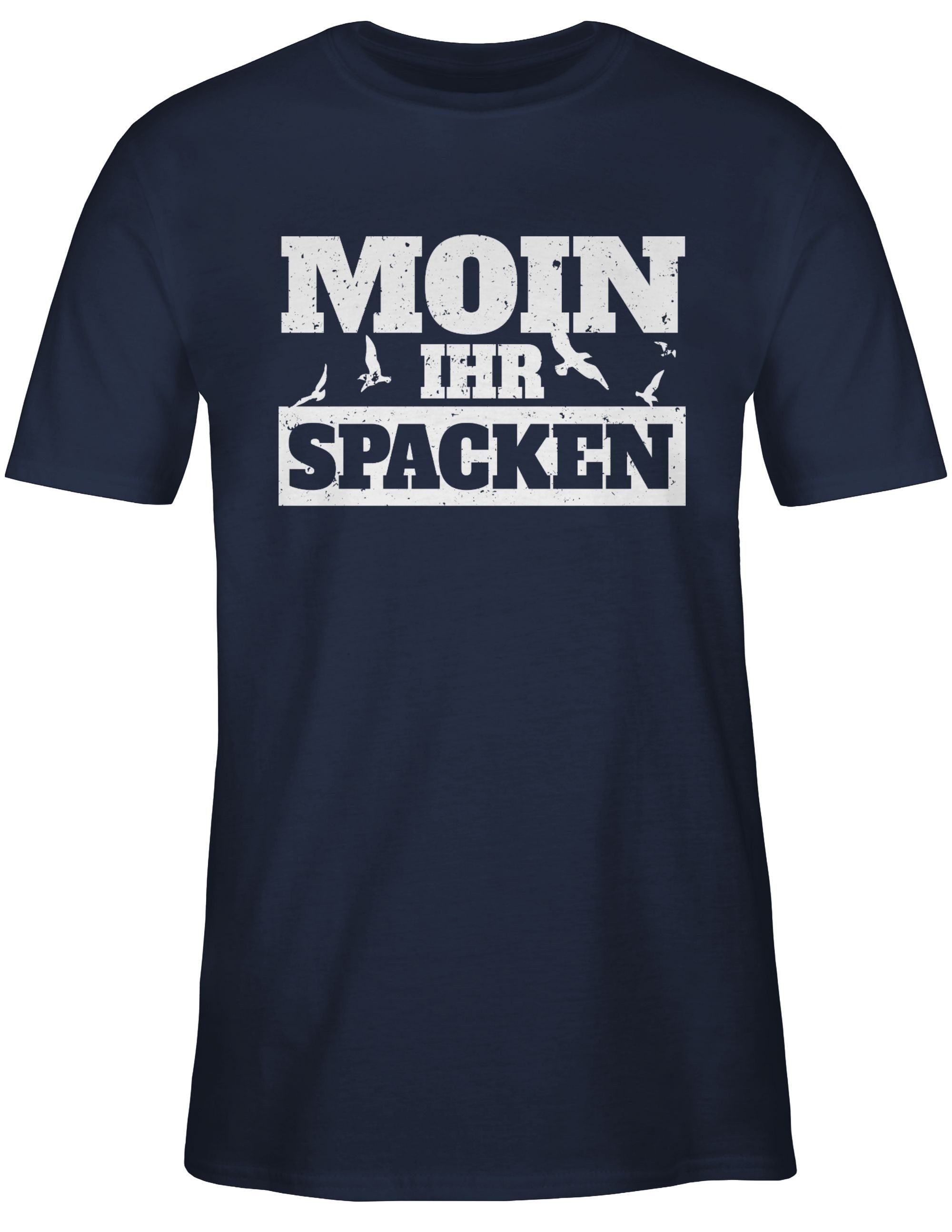 Shirtracer T-Shirt Moin ihr Spacken - günstig online kaufen