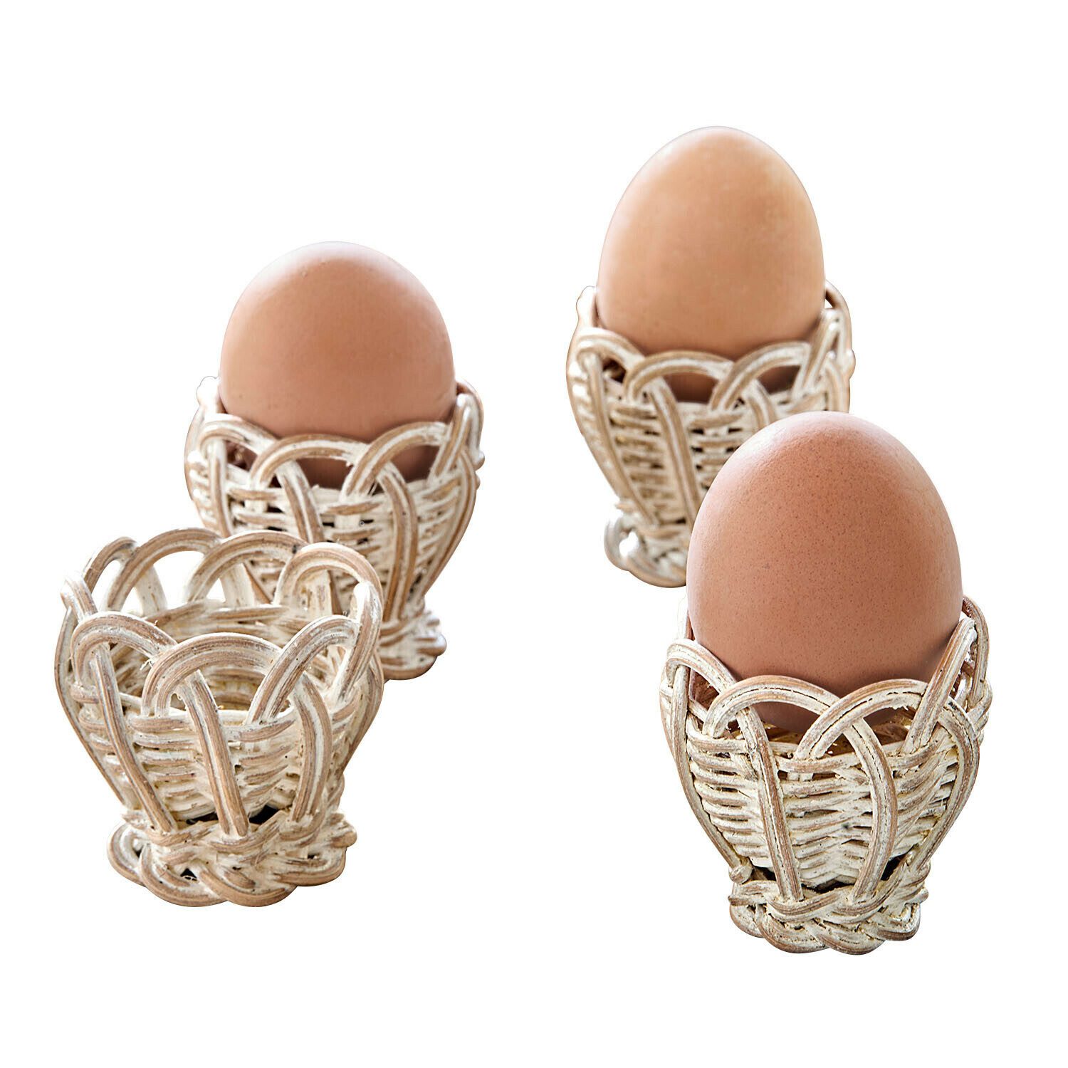 Mirabeau Eierbecher Eierbecher 4er Set Minouvelle hellbraun