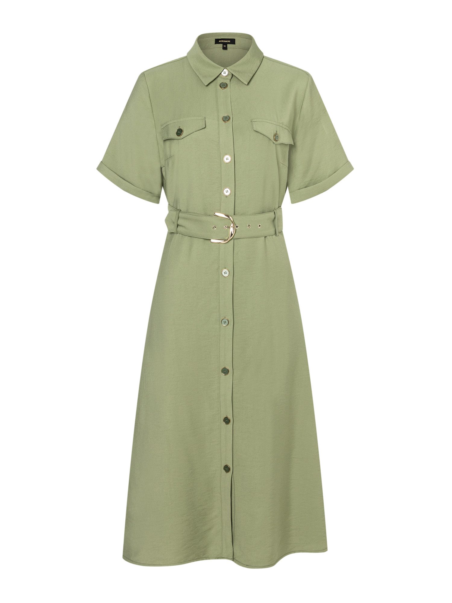 MORE&MORE Blusenkleid Hemdblusenkleid günstig online kaufen