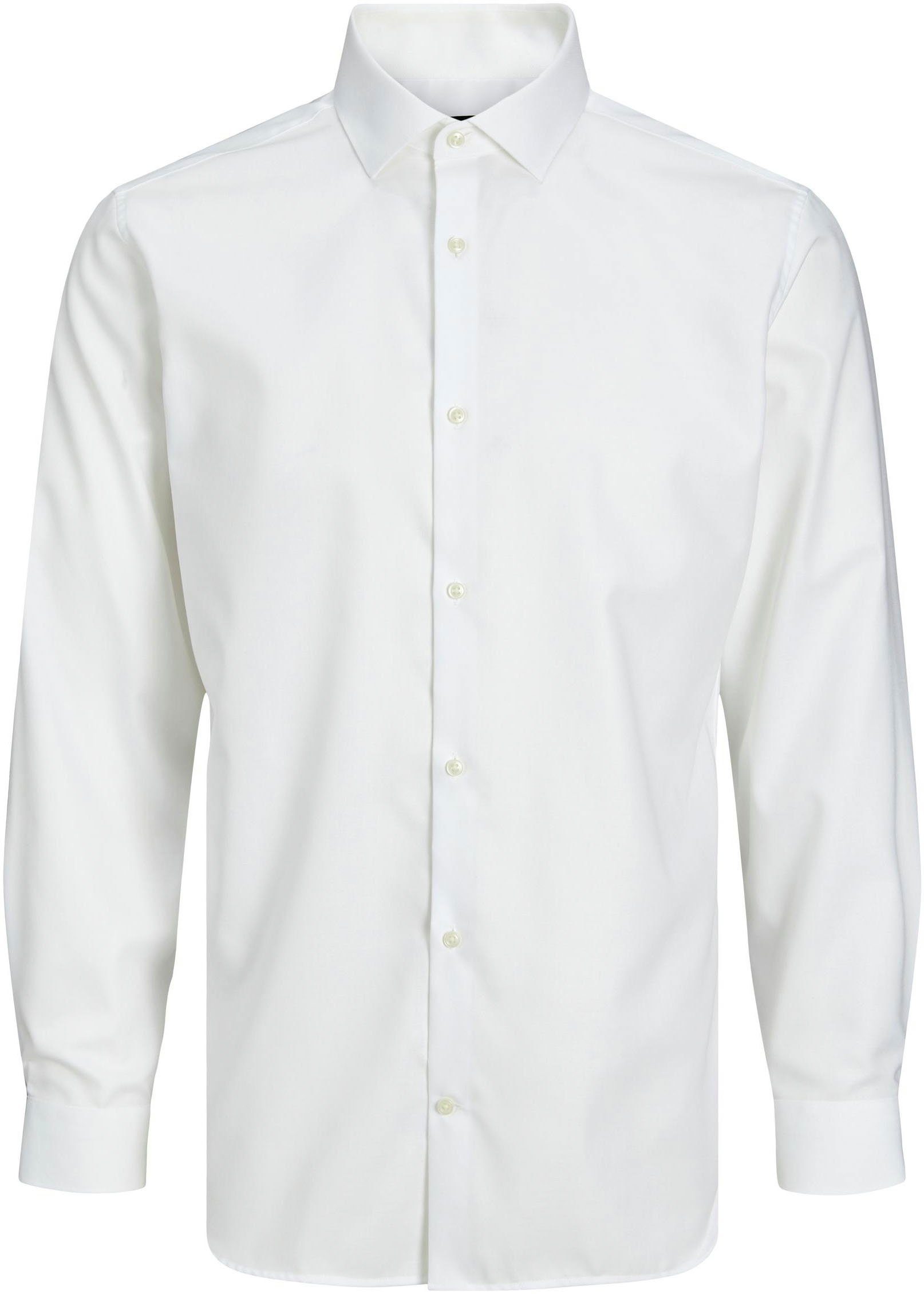 SHIRT JPRBLAPARKER Jones L/S & white Langarmhemd Jack