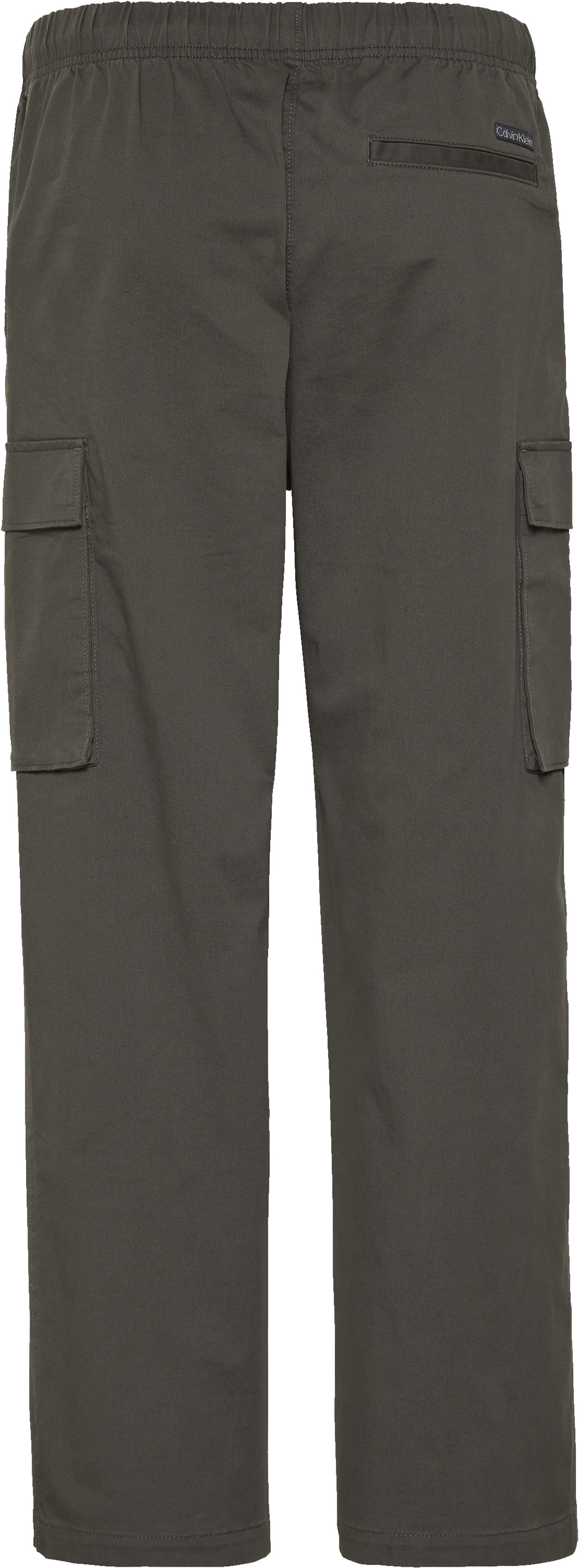 Calvin Klein Jeans Cargohose CO PULL ON STRAIGHT CARGO PANT in Unifarbe