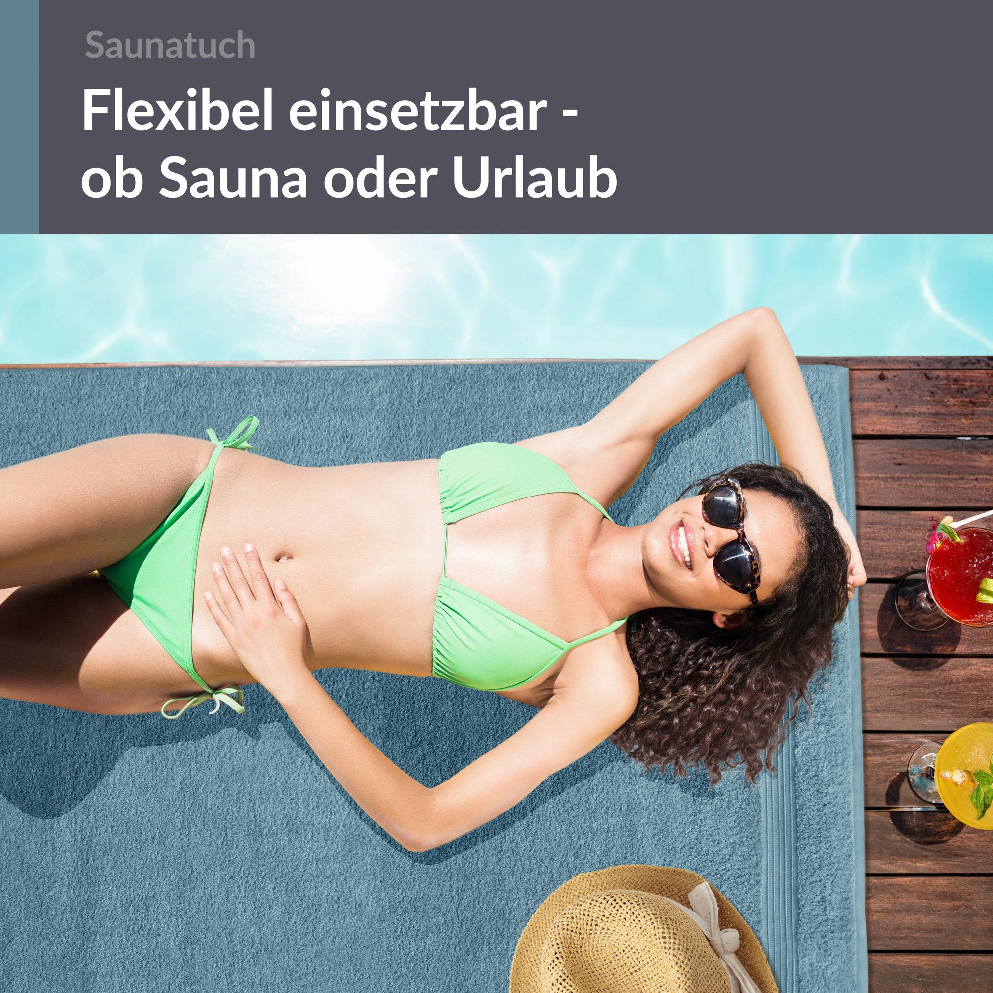Lashuma Saunatuch XXL Handtuch, Frottee (1-St), Badetuch Damen & Badehandtu günstig online kaufen