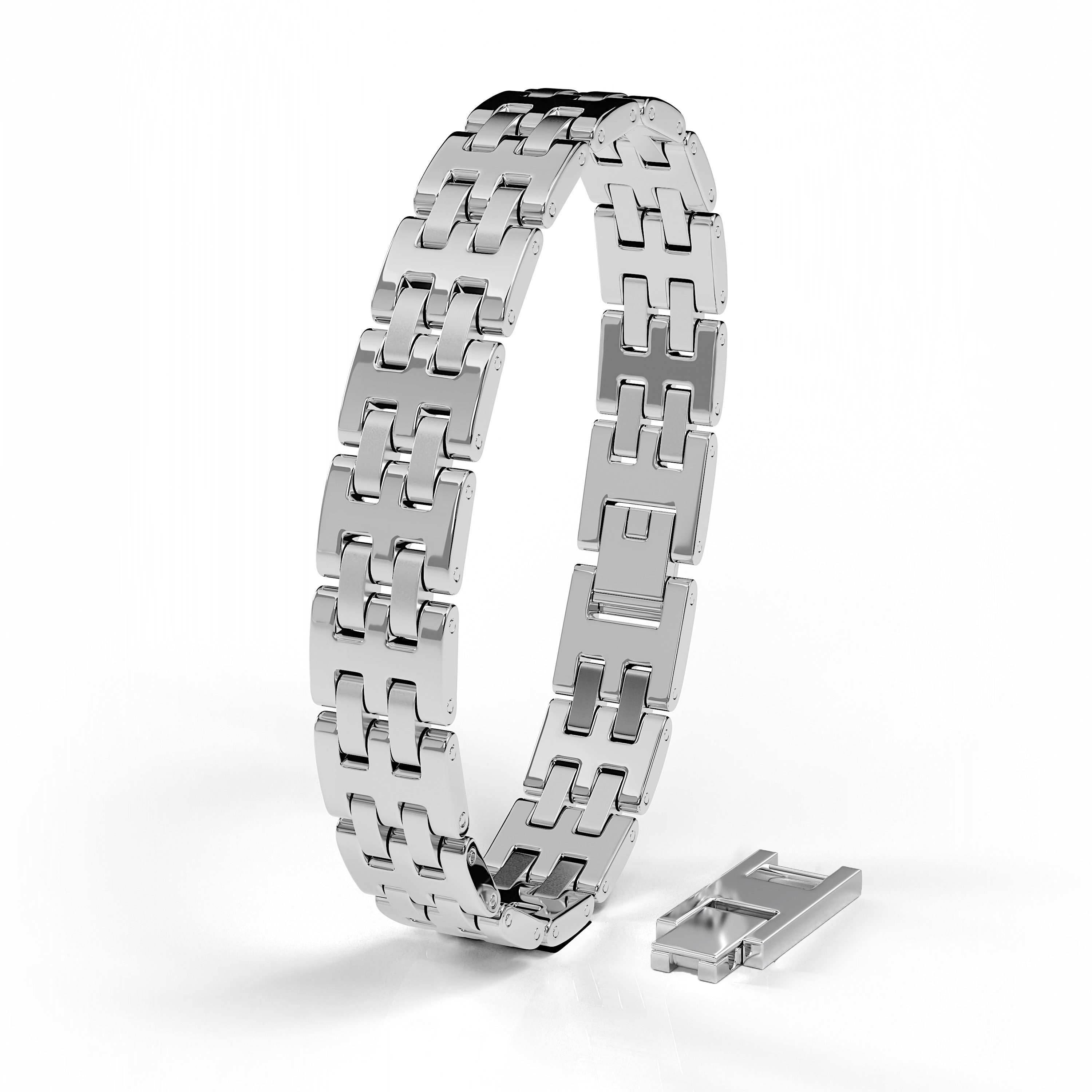 SERASAR Armband Edelstahlarmband für Herren, Intense