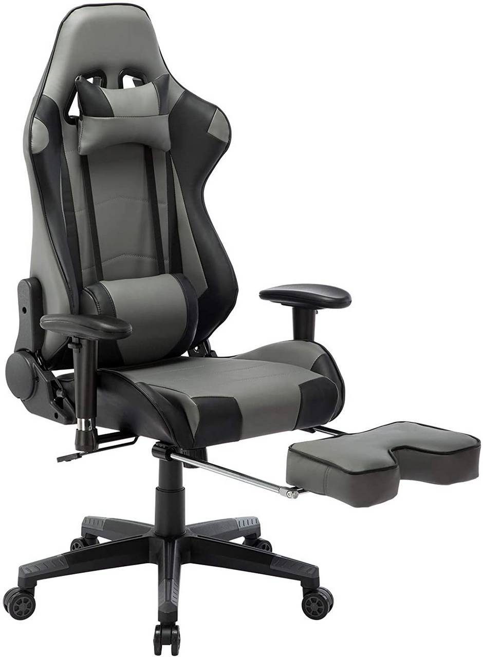 Woltu Gaming-Stuhl (1 St), Schreibtischstuhl Sportsitz, höhenverstellbar