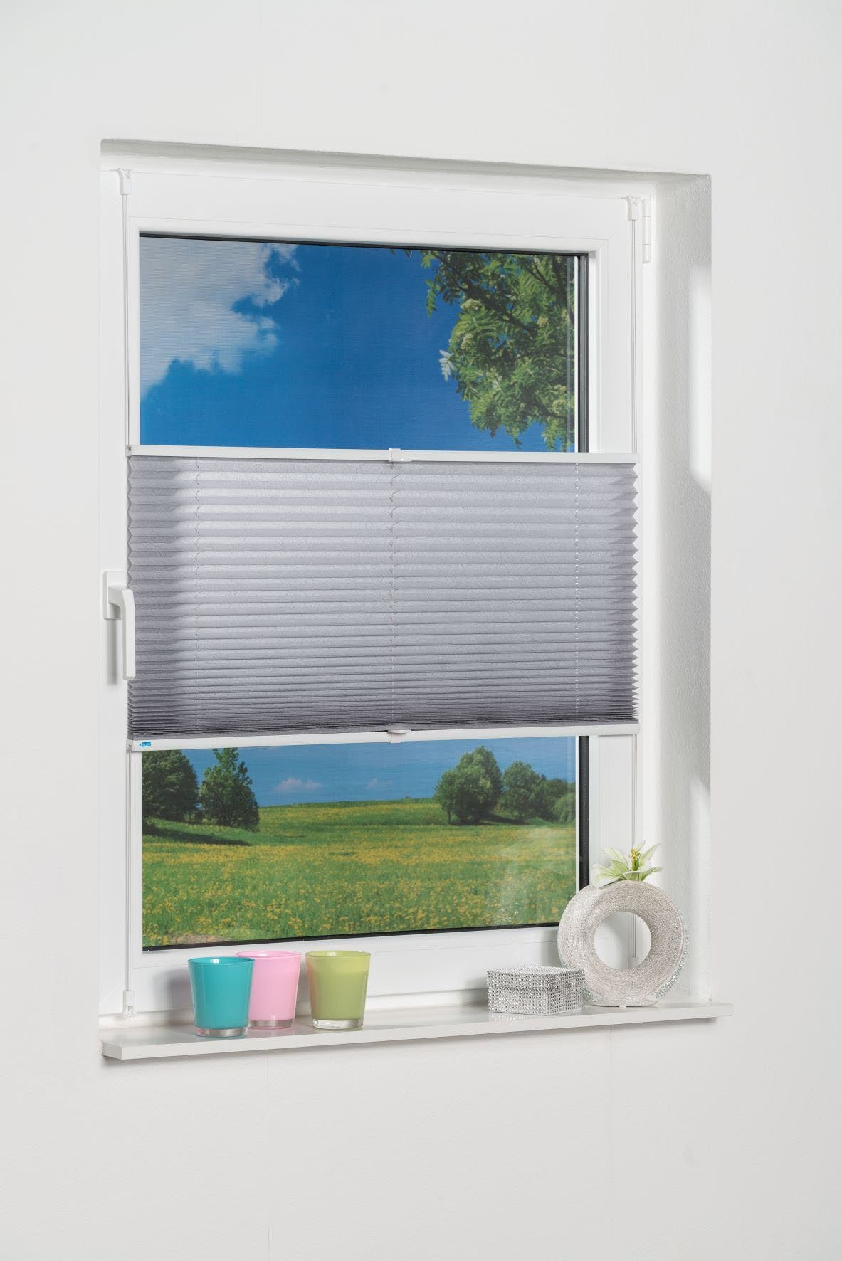K-HOME Plissee Klemmfix Pisa, Lichtschutz, ohne günstig online kaufen