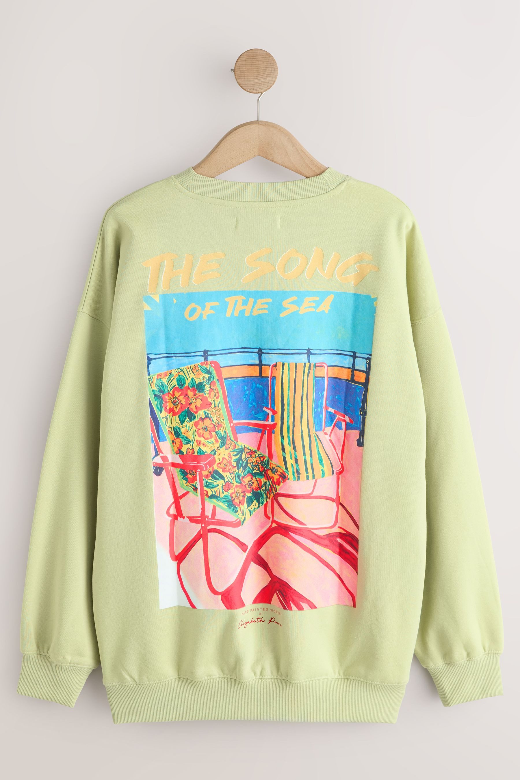 Next Sweater Lizenziertes Sweatshirt, Elizabeth Powers (1-tlg)