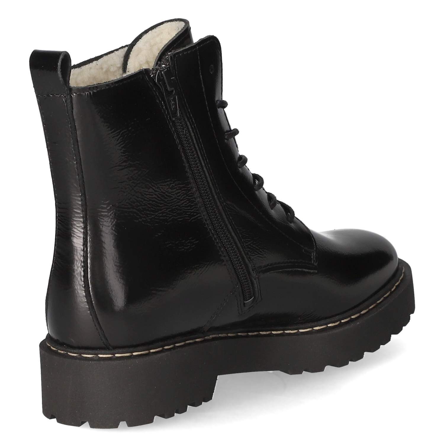Kaerlek Kaerlek F8280-244-11VE Damen Lackleder schwarz Winterstiefel