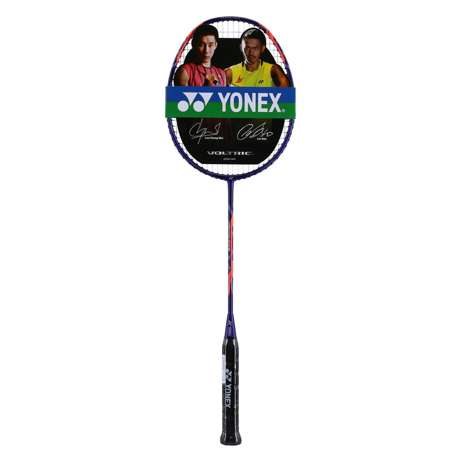 Yonex Badmintonschläger Voltric Ace (kopflastig, flexibel) royalblau - besaitet, Gewichtsklasse: 4U/G5