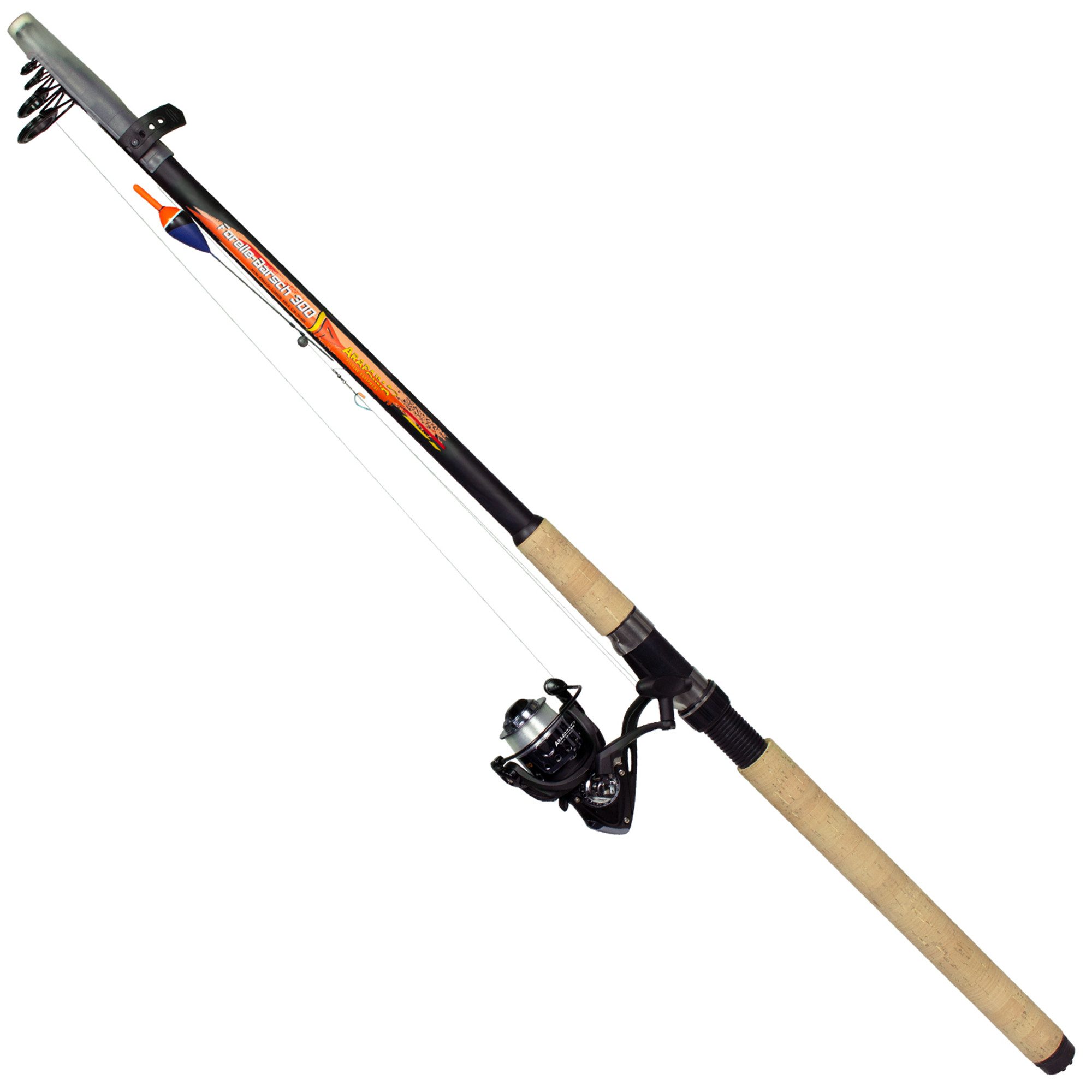 Forellenrute Angelset Forelle und Barsch 300 cm – Rute & Rolle Combo