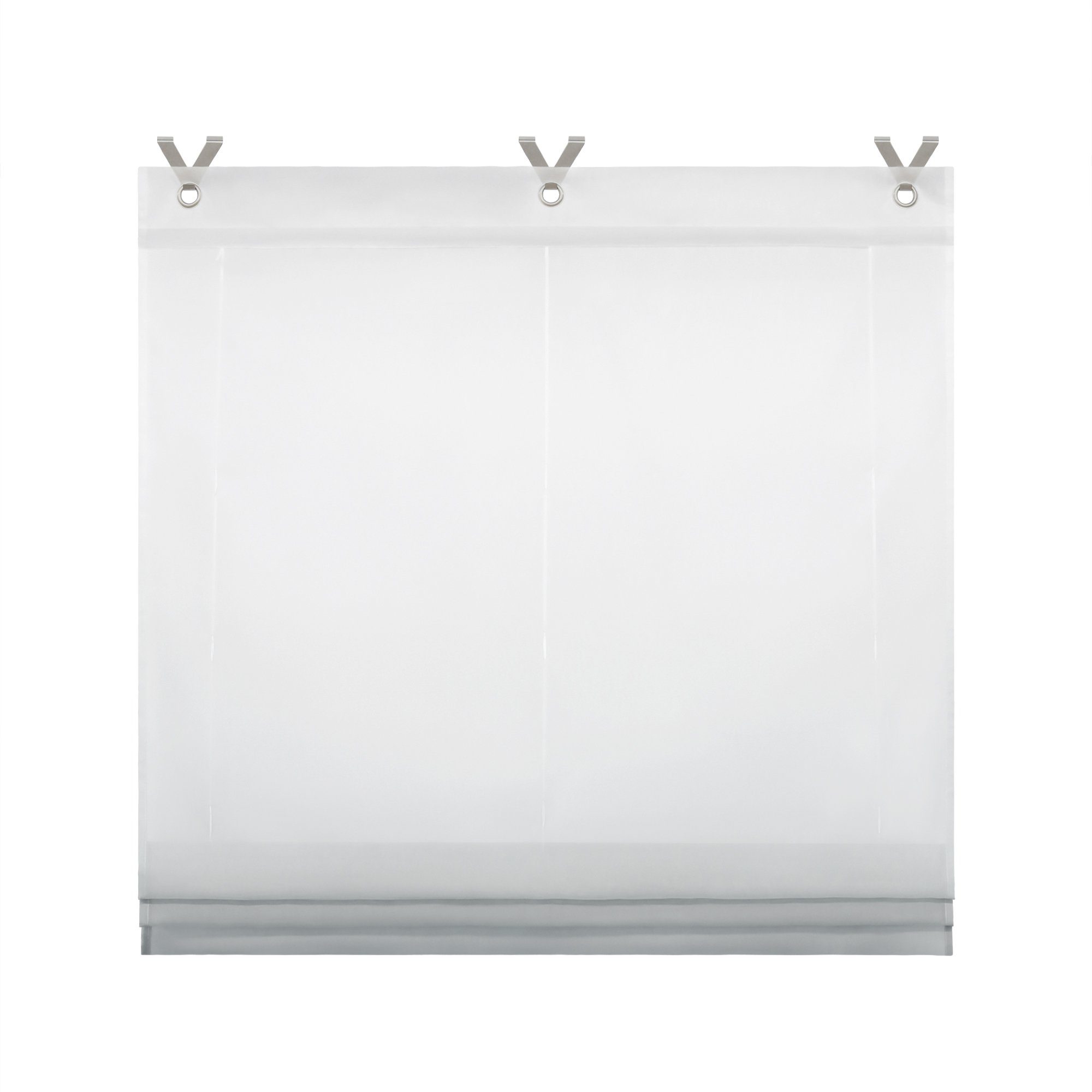 Joyswahl Raffrollo, mit Hakenaufhängung, Farbverlauf, Ösenrollo