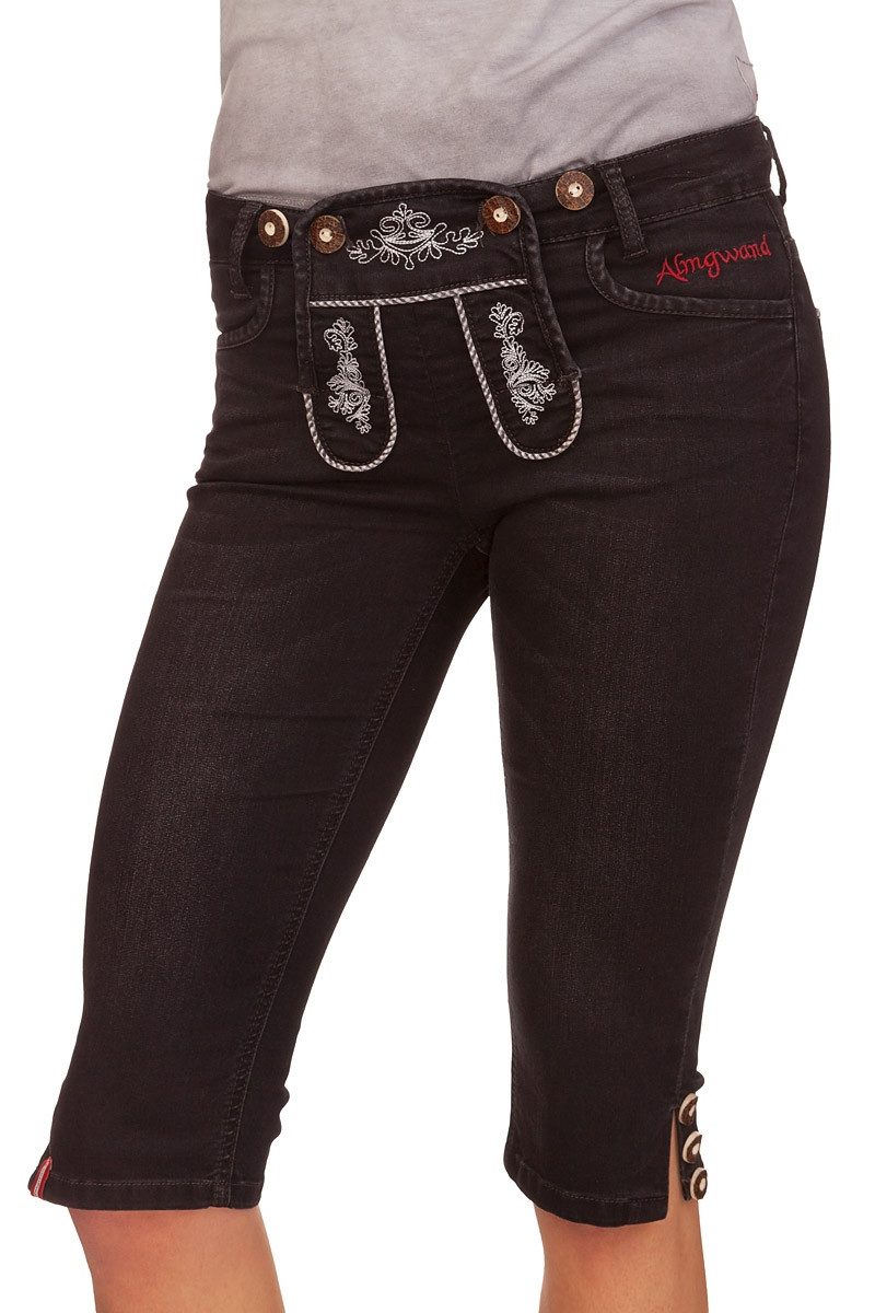 Almgwand Традиционные джинсы Традиционные джинсы Damen - MANDLING - hellblau, schwarz