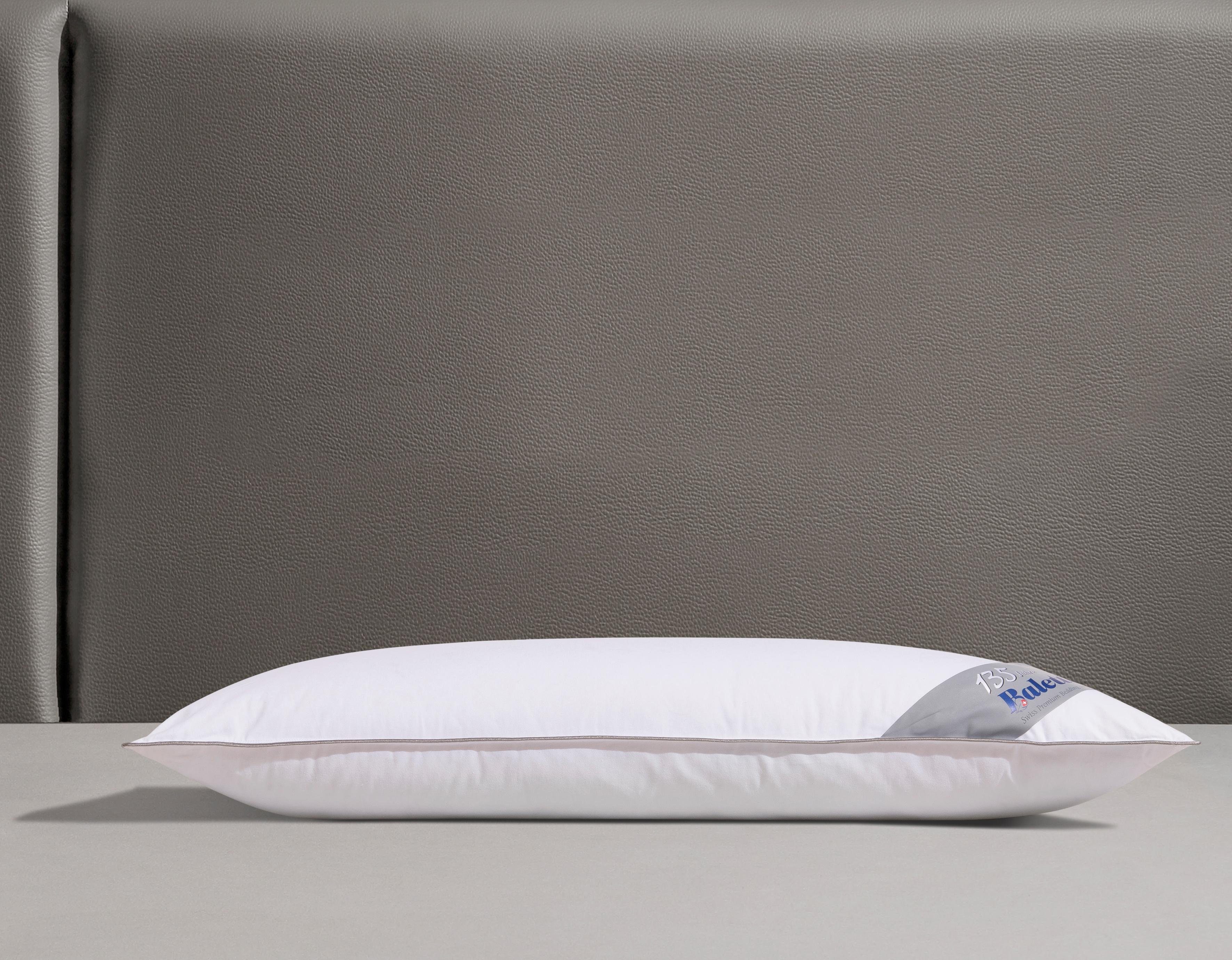 Balette Federkissen Lena, Füllung: 100% Federn, Bezug: 100% Baumwolle, Kopf günstig online kaufen