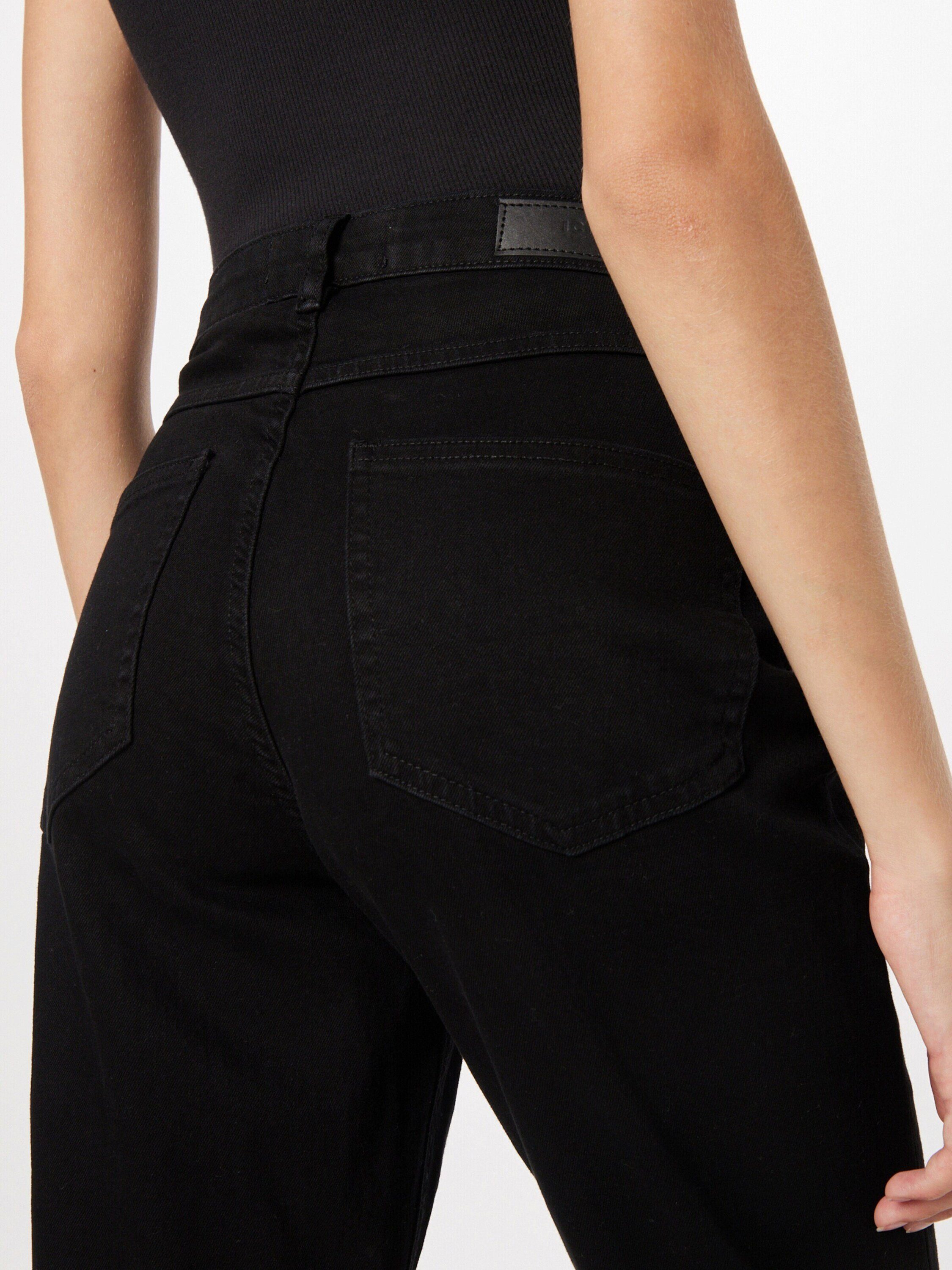 WIGGY Black Ichi High-waist-Jeans Weiteres (1-tlg) (194008) Detail RAVEN