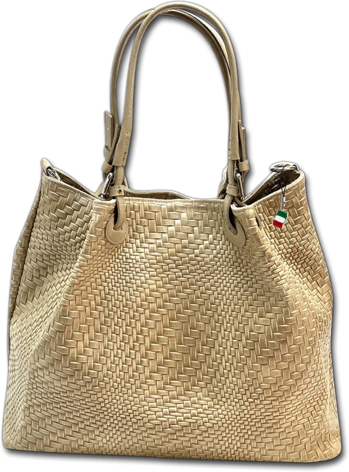 Umhängetasche Handtasche beige taupe Florence Tasche