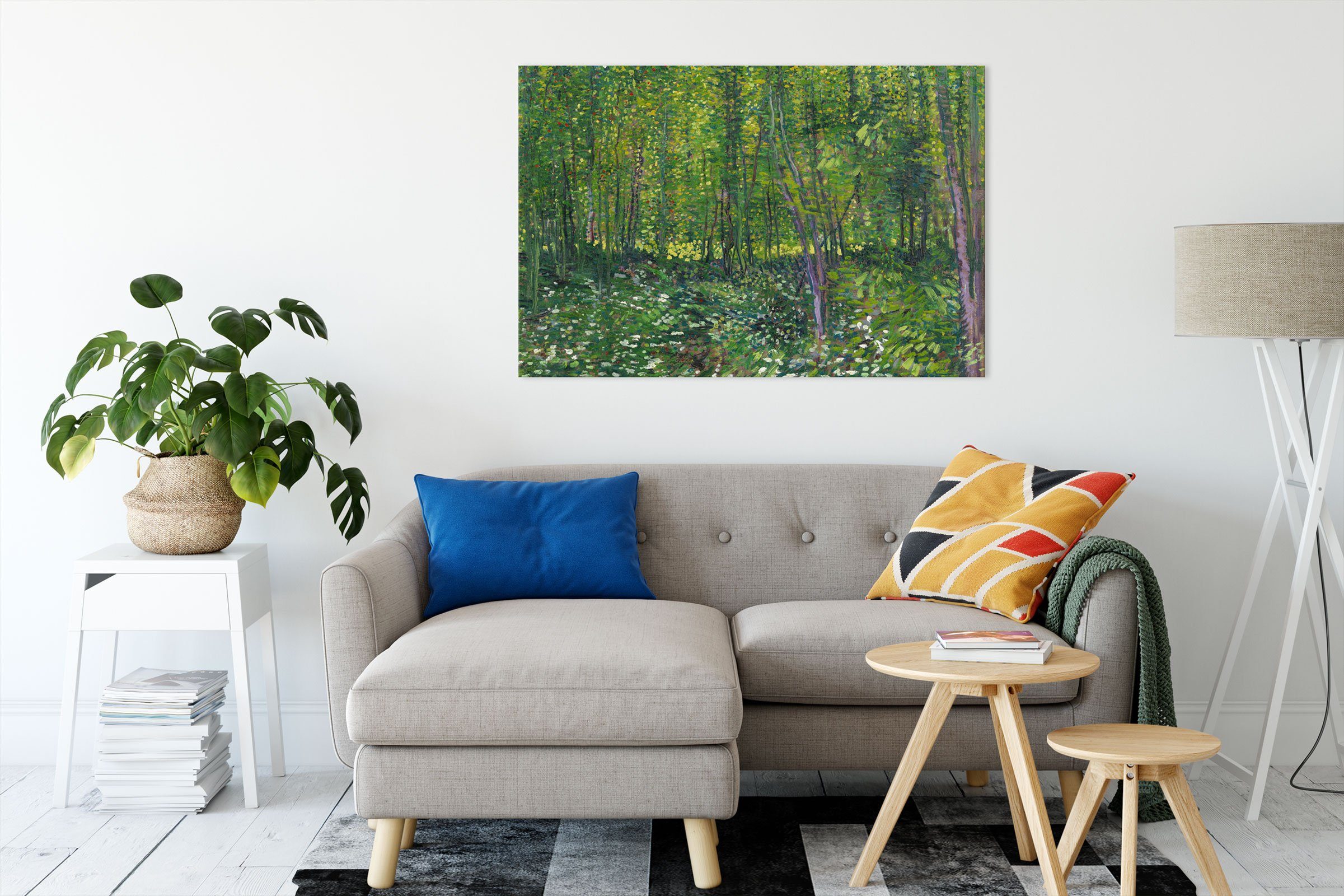 Pixxprint Leinwandbild Vincent Van Gogh - günstig online kaufen