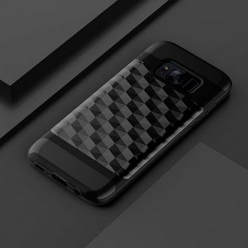 König Design Handyhülle Samsung Galaxy S7, Samsung Galaxy S7 Handyhülle Backcover Schwarz