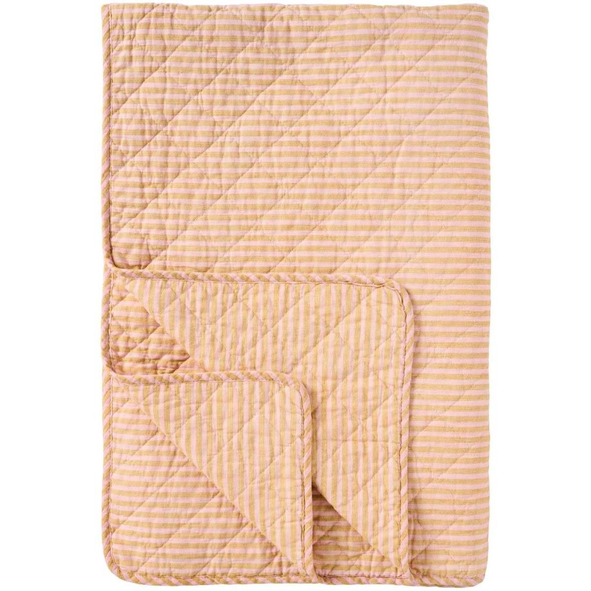 Ib Laursen Tagesdecke Wattierter Quilt aus 100% Baumwolle, 130 x 180 cm, waschbar 40°C