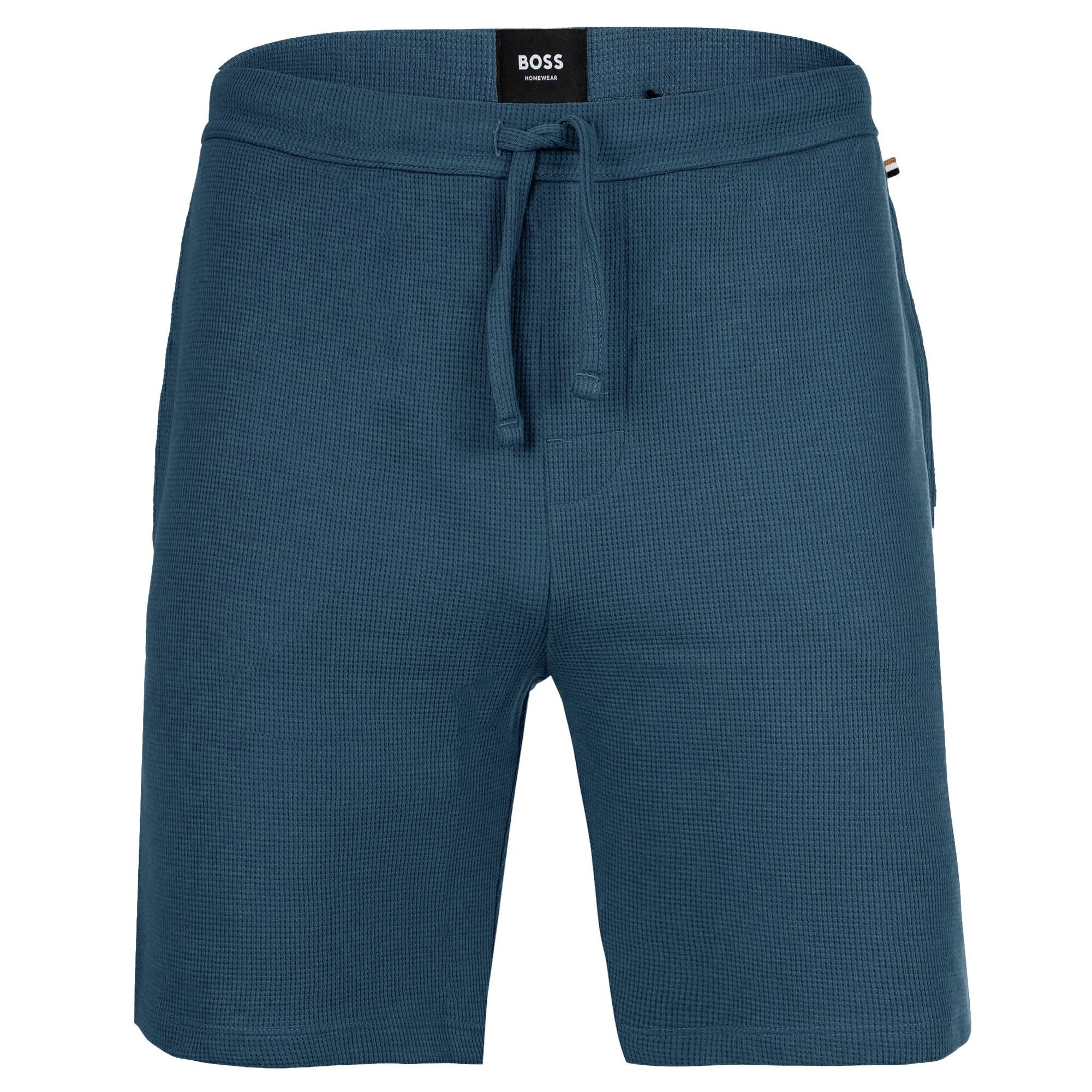 BOSS Sweatshorts Herren Shorts Baumwolle Waffle günstig online kaufen