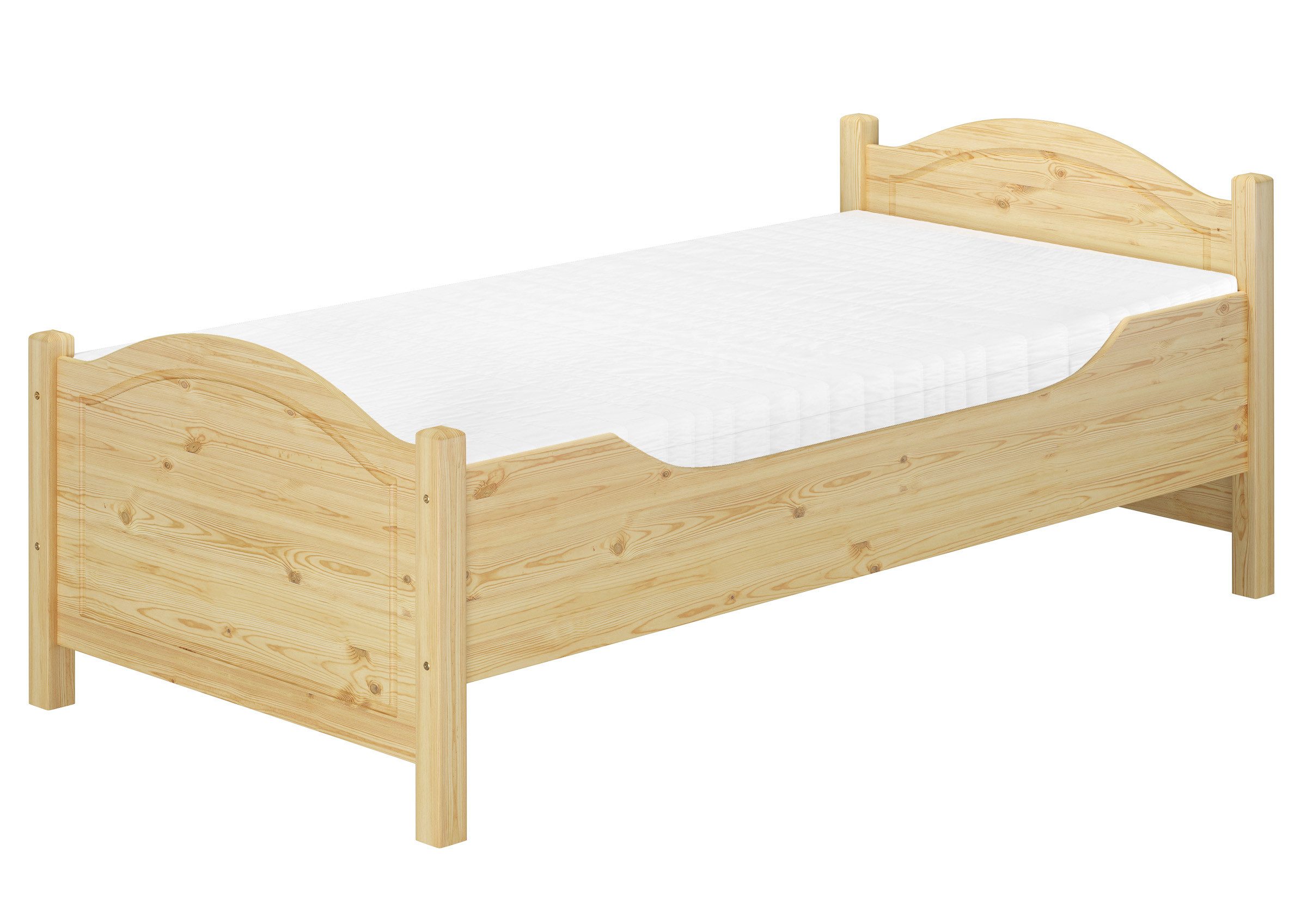 ERST-HOLZ Bett Hohes Seniorenbett Landhausstil 100 günstig online kaufen