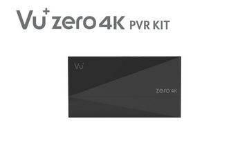 VU+ VU+ Zero 4K PVR Kit Inklusive HDD, 500GB, schwarz Tuner