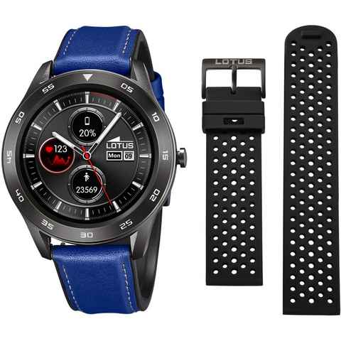 Lotus Smartime, 50012/2 Smartwatch, 3-tlg., mit Wechselband aus weichem Silikon und Ladekabel