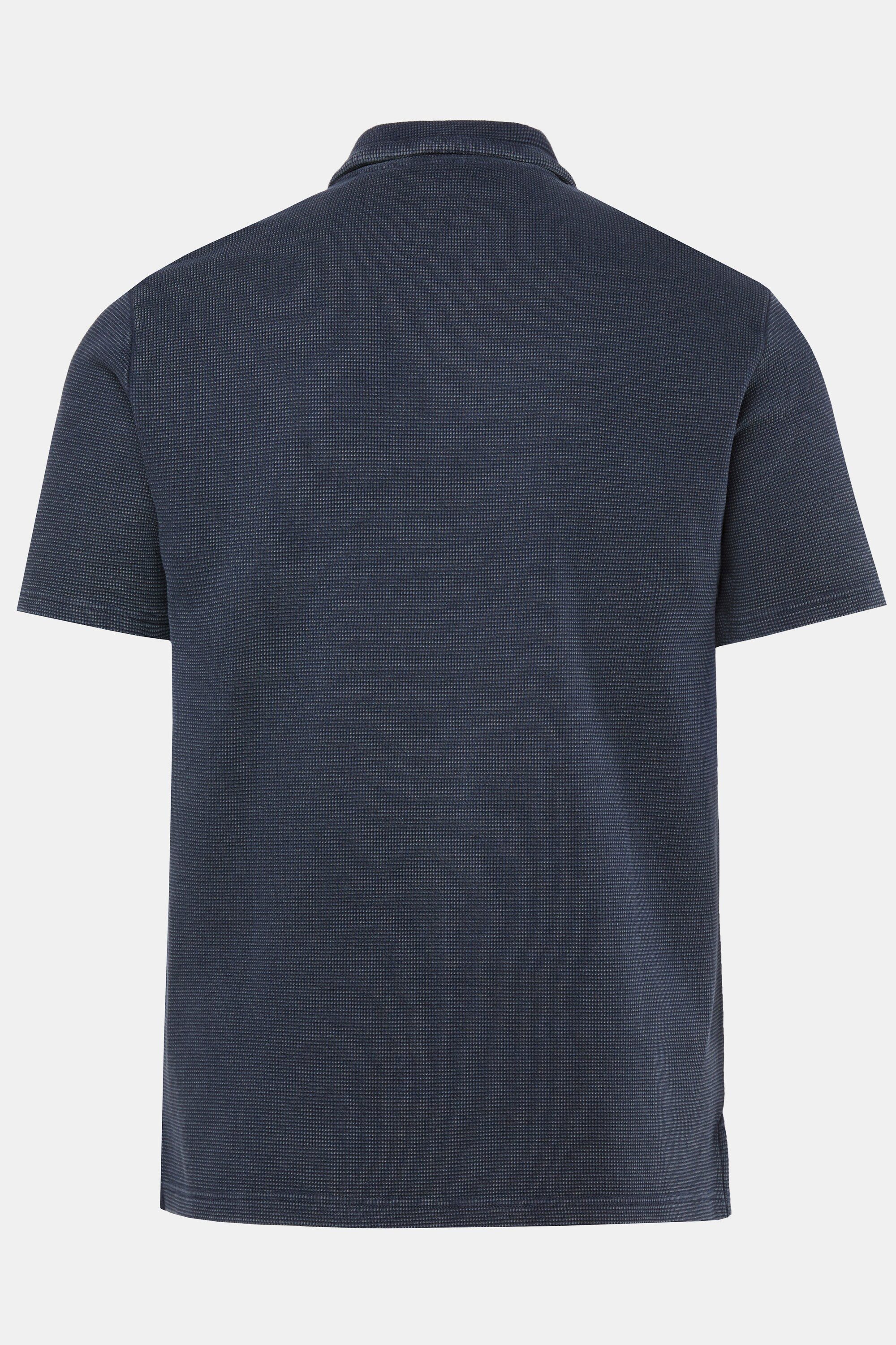 JP1880 Poloshirt Poloshirt Halbarm Waffelpiqué Vintage Look