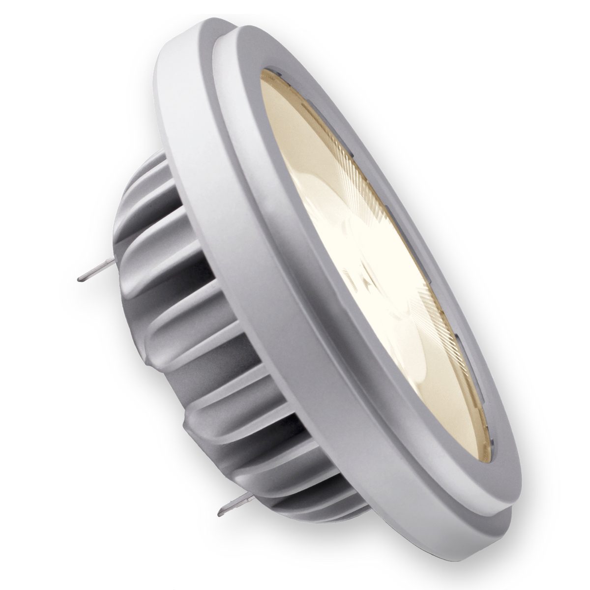 Soraa LED-Leuchtmittel Soraa Vivid 3 Vollspektrum LED AR111 G53 - 18.5Watt, Spot 9°, G53, Warmton - wie Halogen, Vollspektrum LED CRI 95 R9