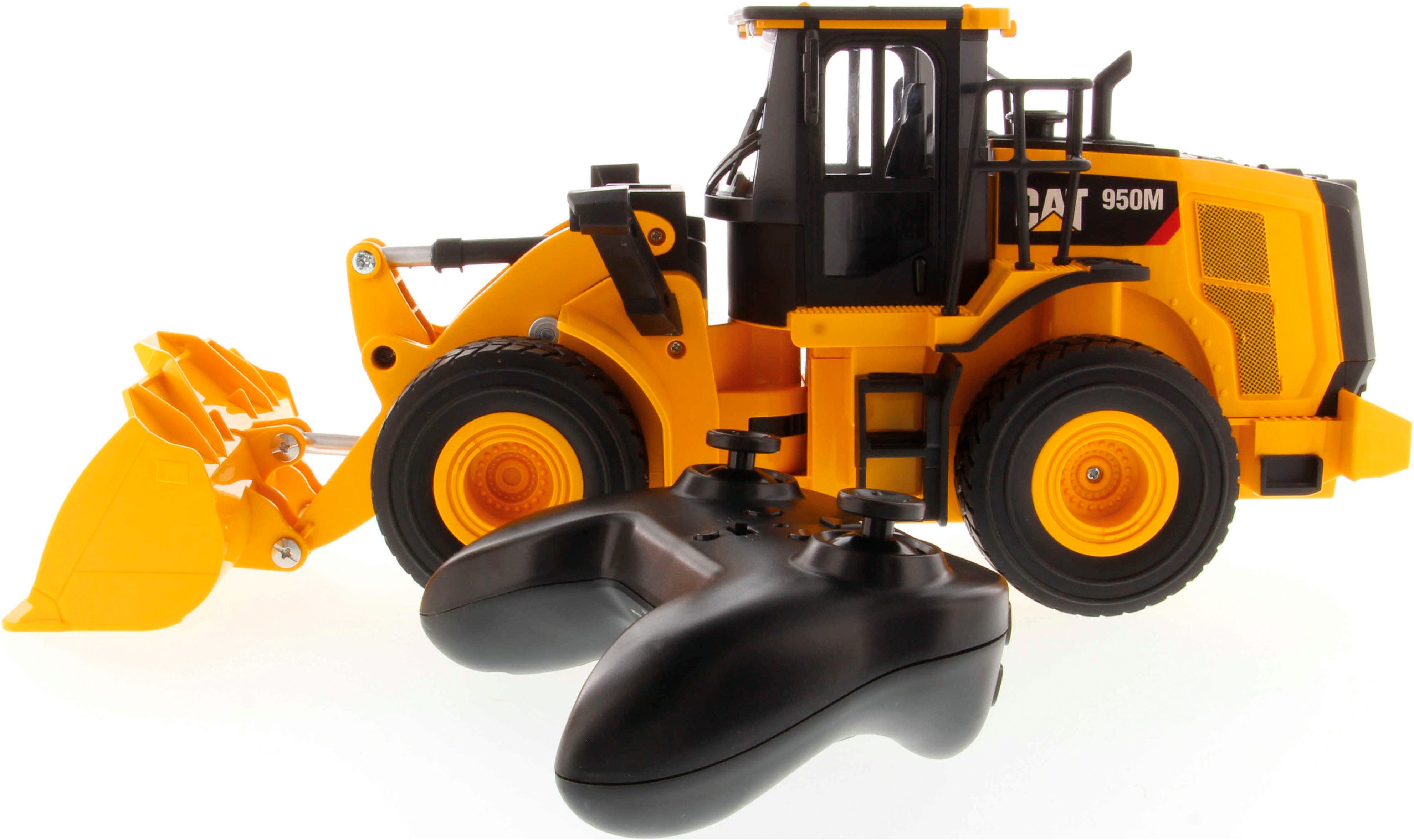 Carrera® RC-Bagger CAT 950M Radlader, mit LED- und Soundfunktion