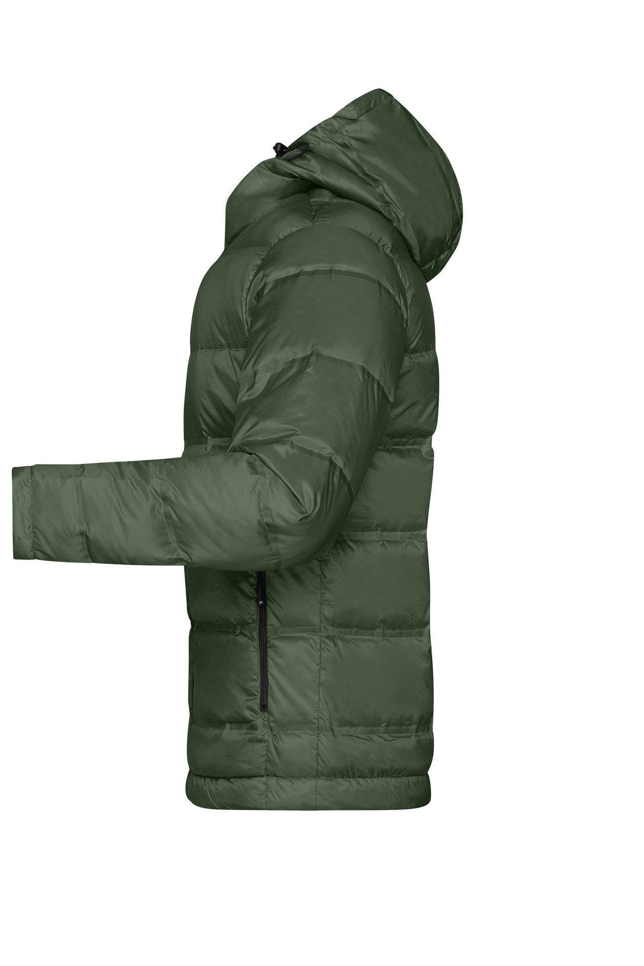 James & Nicholson Daunenjacke Leichte Sportliche Herren Daunenjacke mit Kontrast-Innenfutter JN1152 Gesteppte Daunenjacke in verschiedenen Farben – Bild 3 von 4