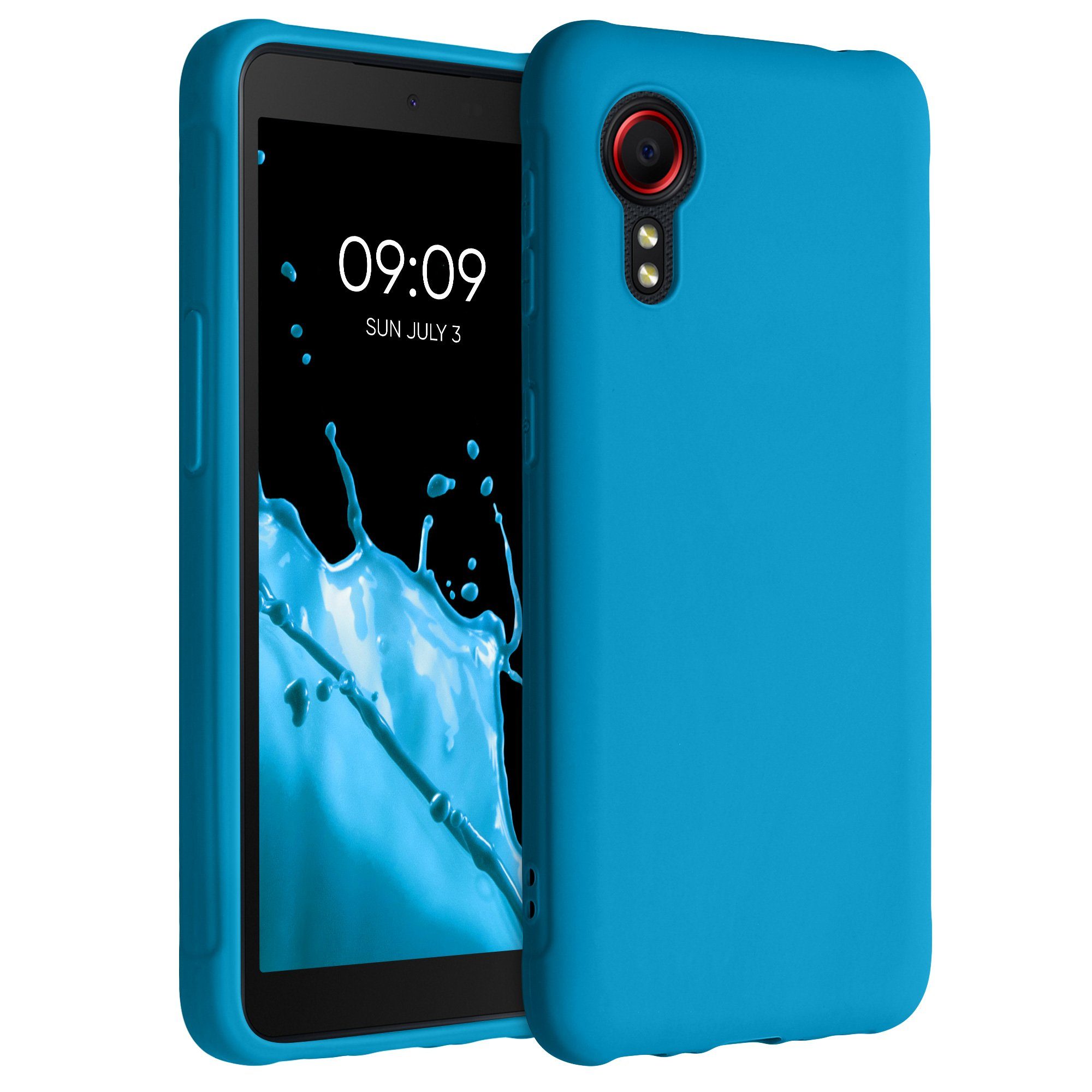 kwmobile Handyhülle Hülle für Samsung Galaxy Xcover 5, Hülle Silikon - Soft Handyhülle - Handy Case Cover