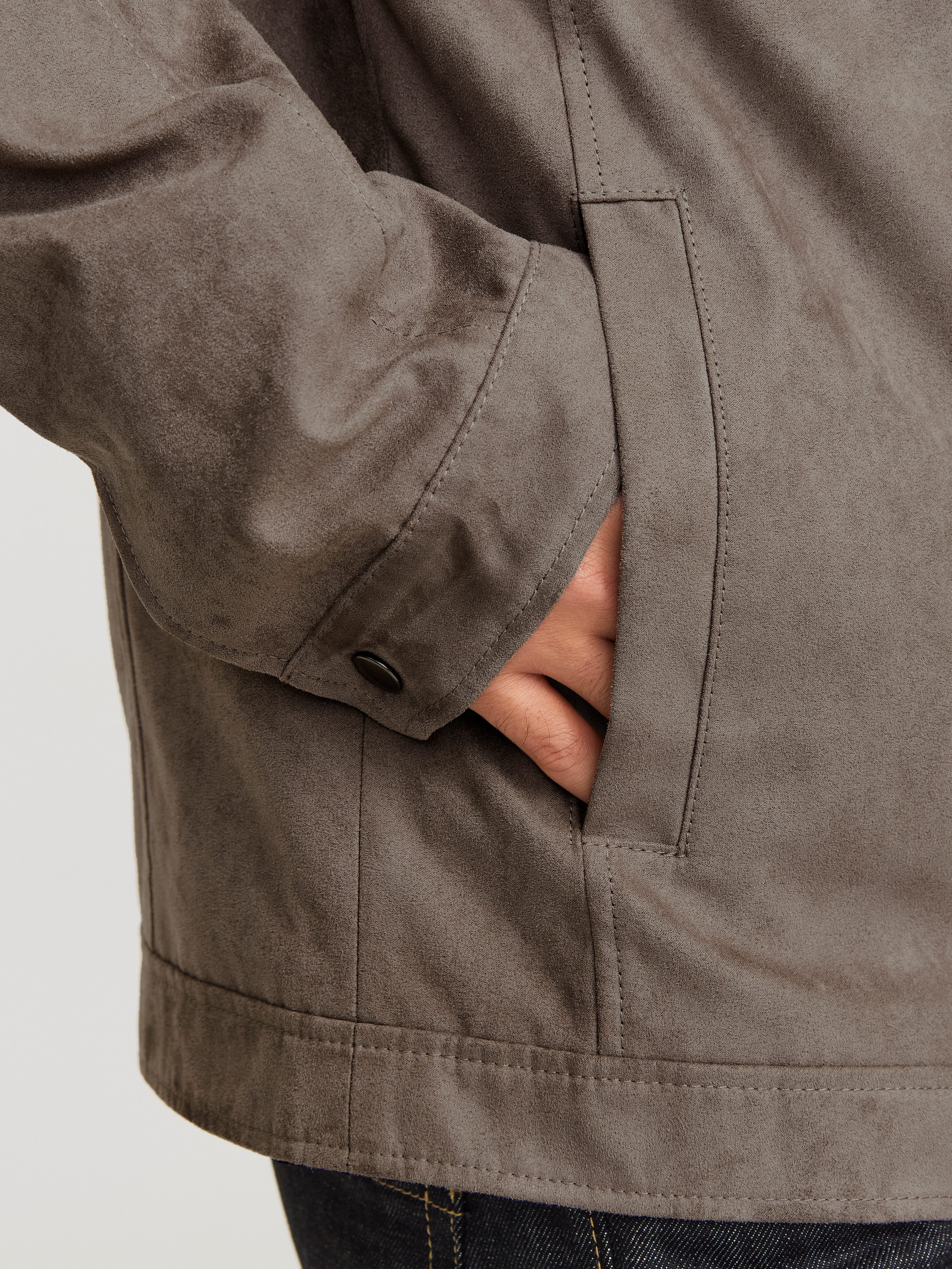 Jack & Jones Hemdjacke JJEDYLAN SHACKET NOOS mit Fly-Away Kragen günstig online kaufen