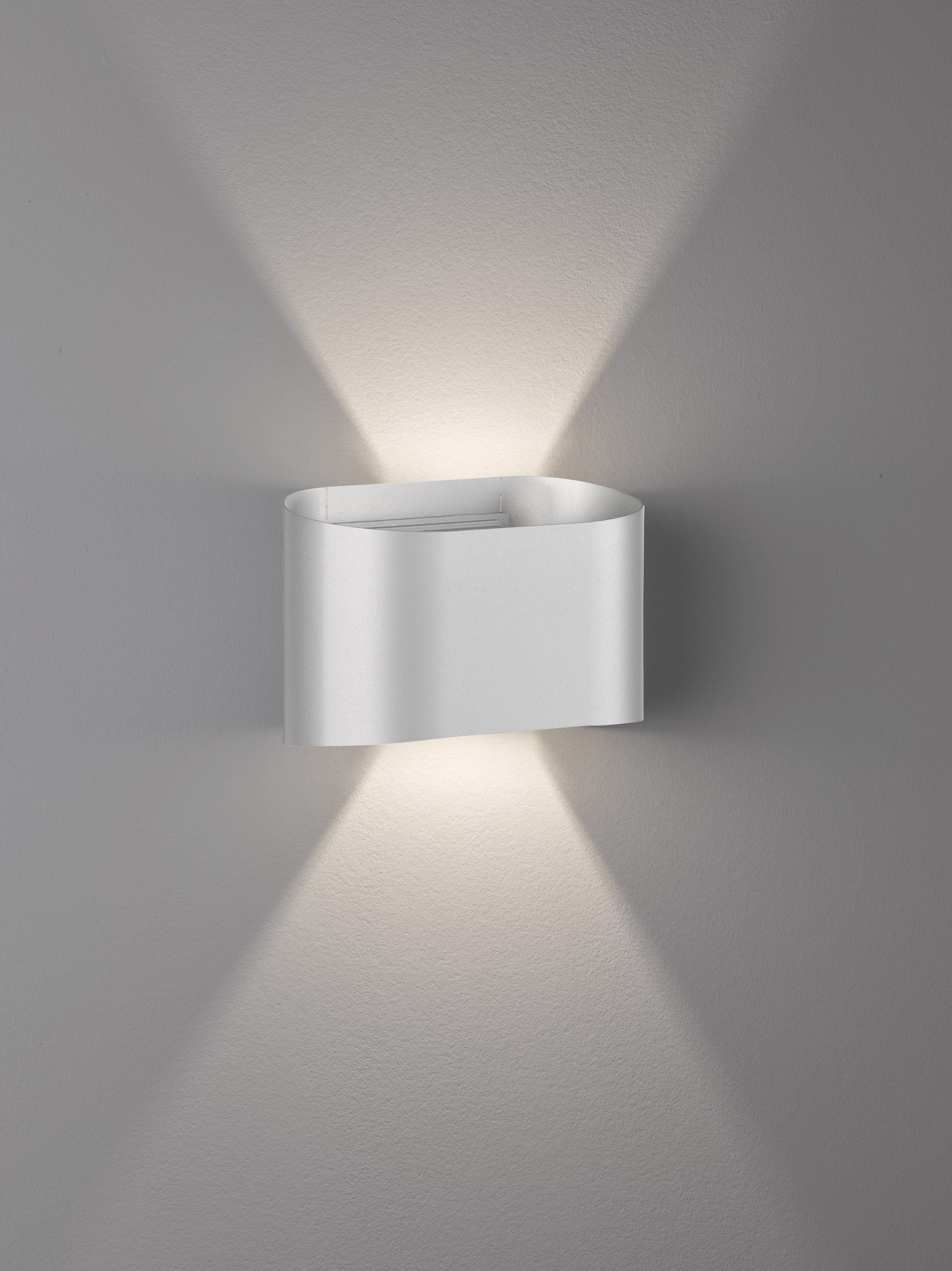 FISCHER & HONSEL LED Wandleuchte Wall, Warmweiß LED integriert, fest