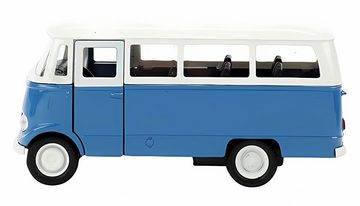 Welly Modellauto MERCEDES BENZ L319 Window Panel Bus Modellauto 47 (Rot), 11cm Metall Modell Auto Spielzeugauto Spielzeugbus Spielzeug Geschenk