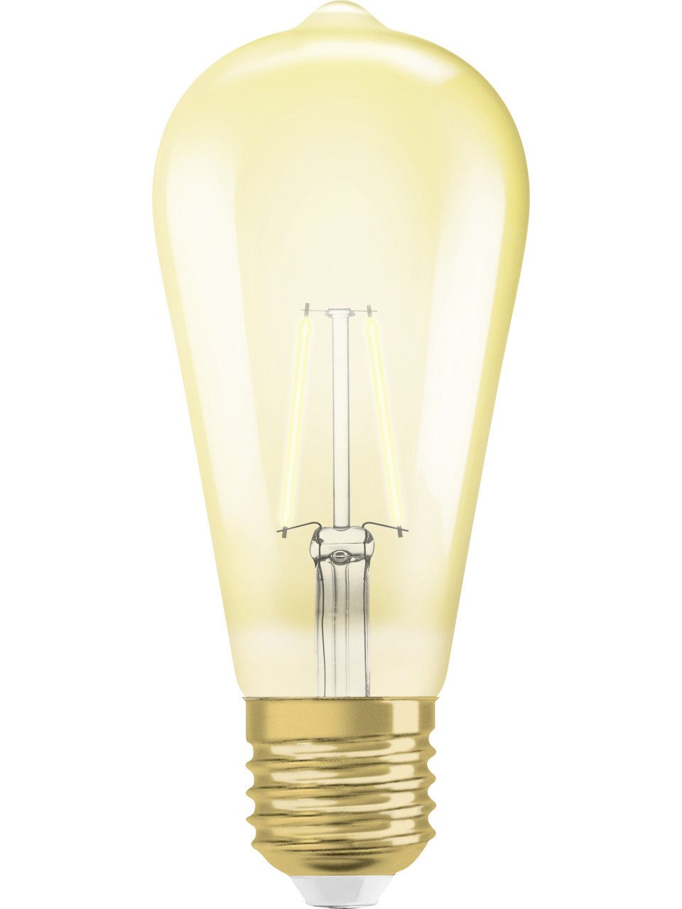 Osram LED-Leuchtmittel Osram LED Leuchtmittel Edison E27 2,5 W warmweiß, Nicht dimmbar nicht Smart Home-fähig