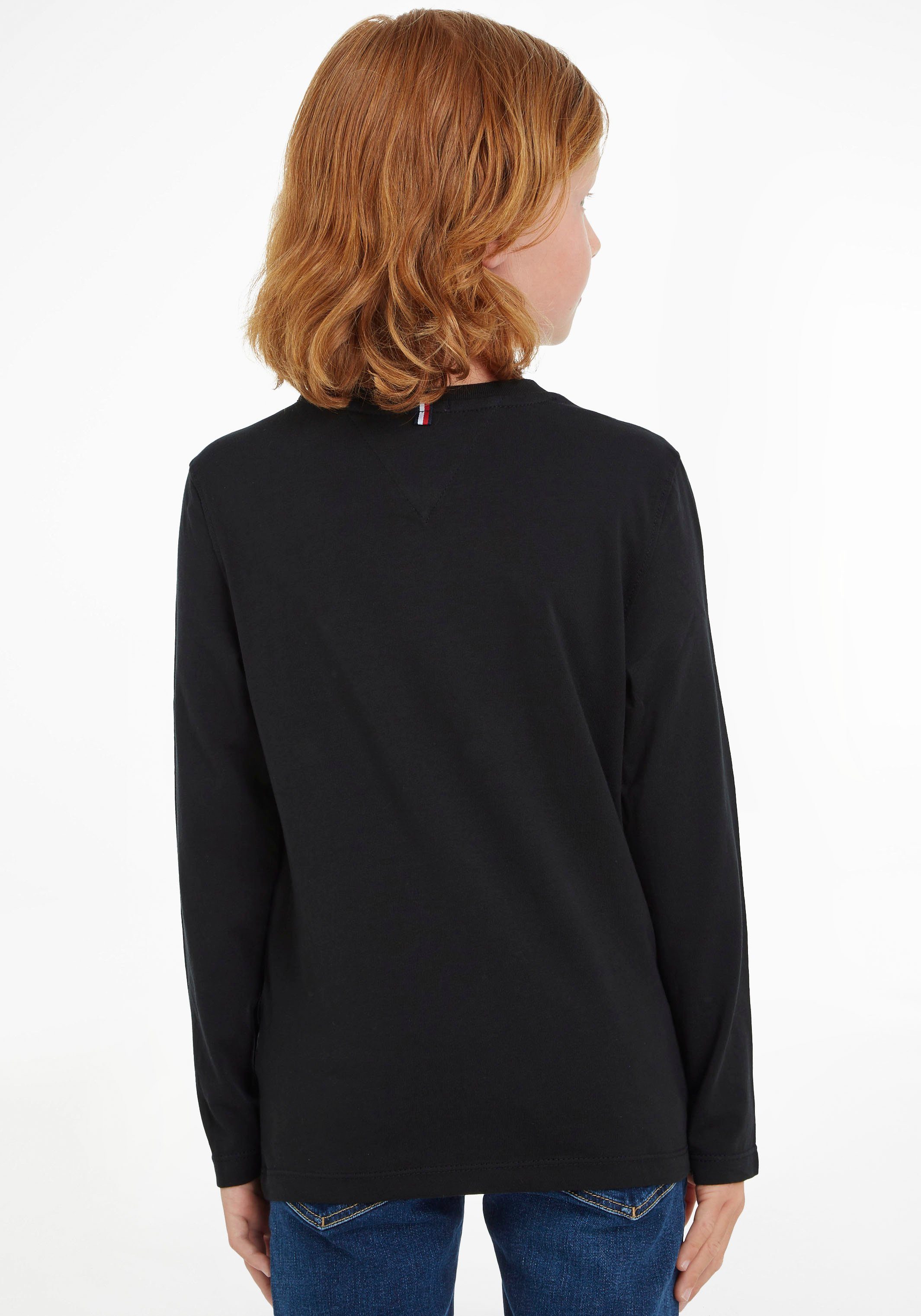 Tommy Hilfiger Langarmshirt BOYS BASIC CN günstig online kaufen