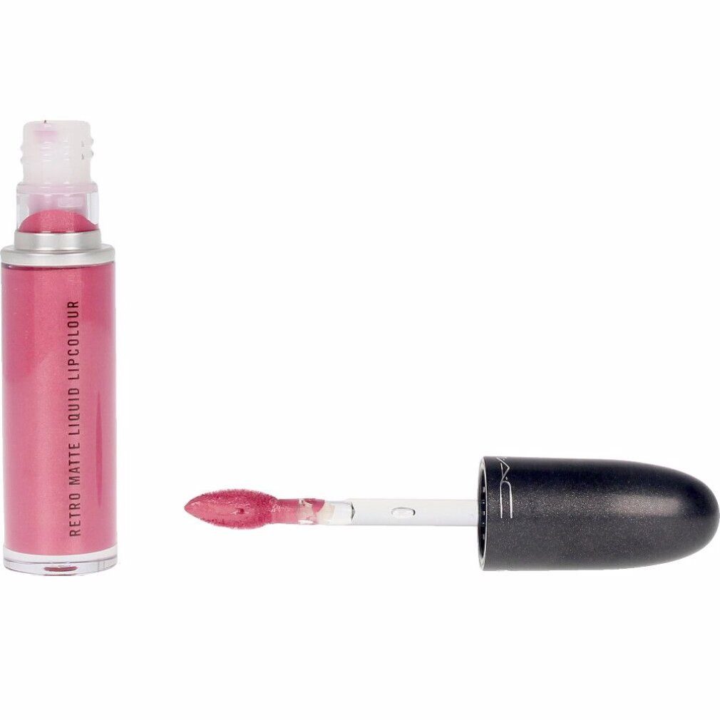 MAC Lippenstift RETRO MATTE flüssige Lippenfarbe #metallic rose5