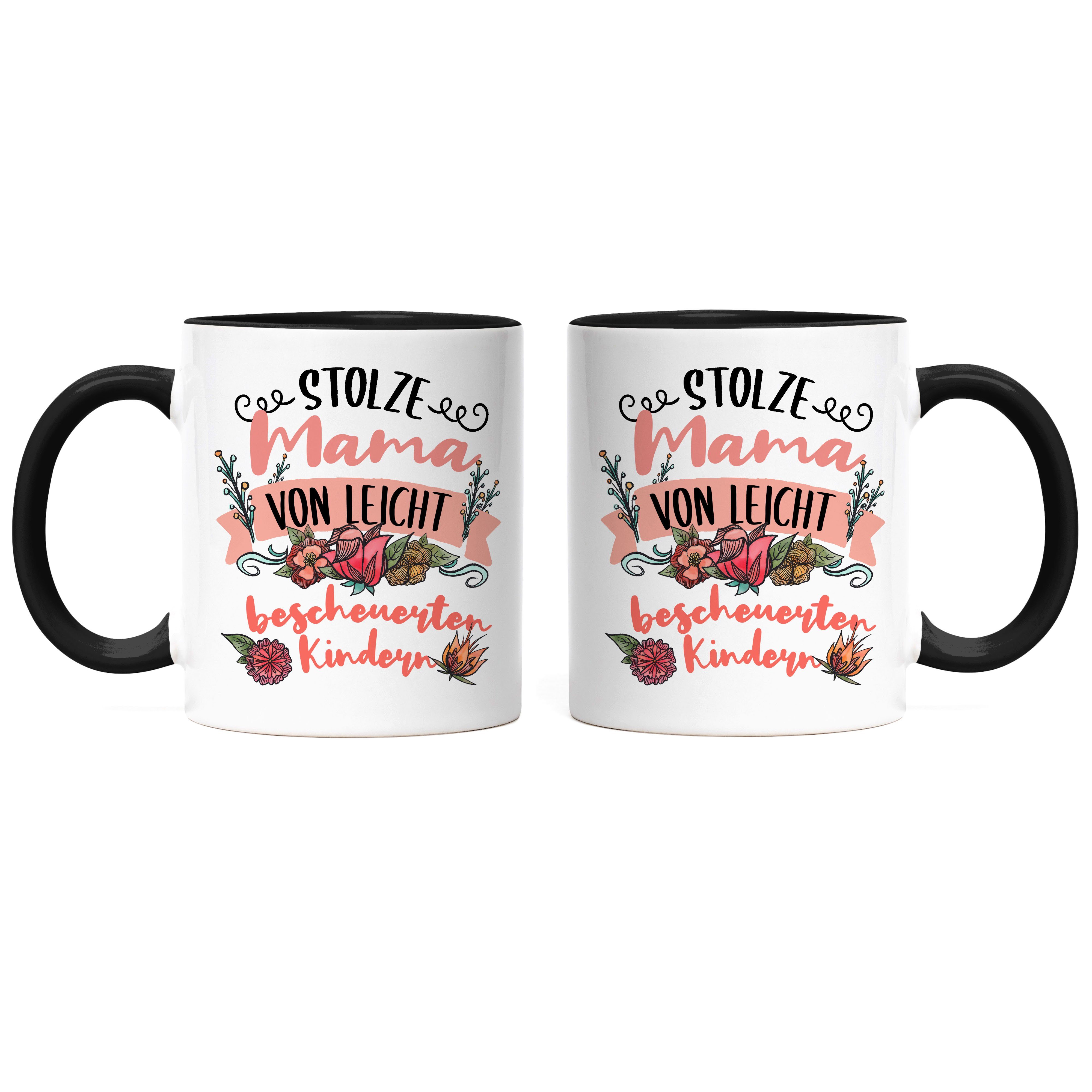 Stolze Hey!Print Spruch Schwarz Mutter Mama Lustig Mama Tasse Geschenk Kindern Mami bescheuerten Muttertag leicht Tasse von