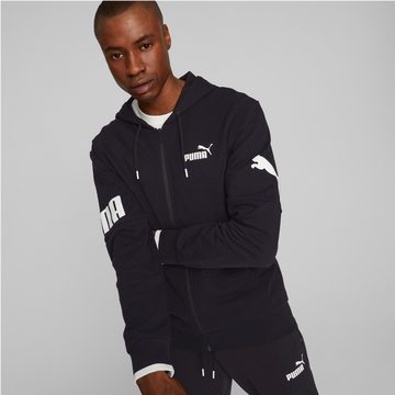 PUMA Fleecejacke Power Full-Zip Hoodie Kapuzenjacke Herren