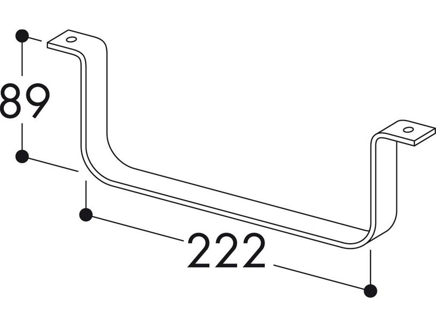 Thumbnail - Naber Montagezubehör Dunstabzugshaube COMPAIR flow 150 F-RSS Flachkanalhalterung 4043019